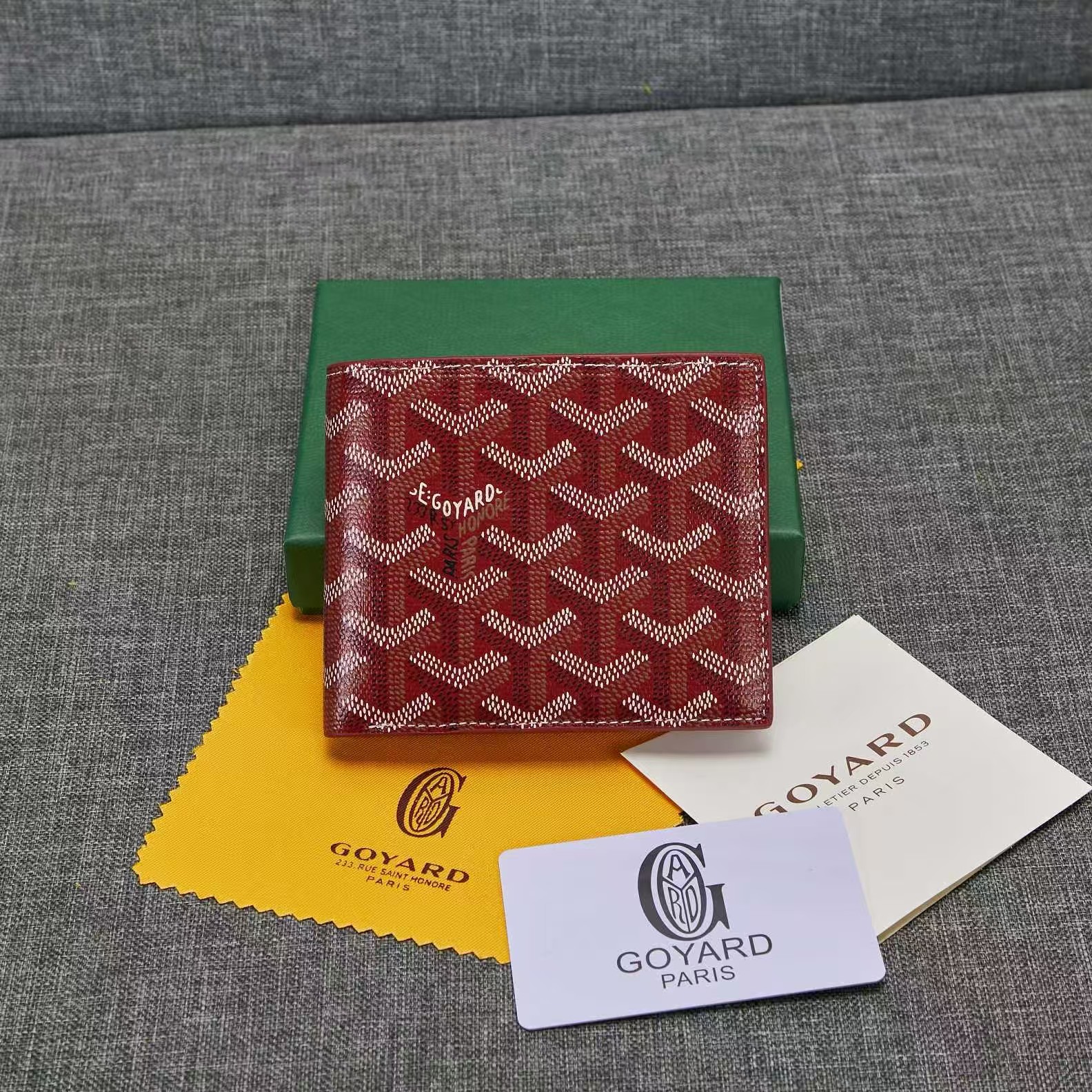 Goyard wallet card