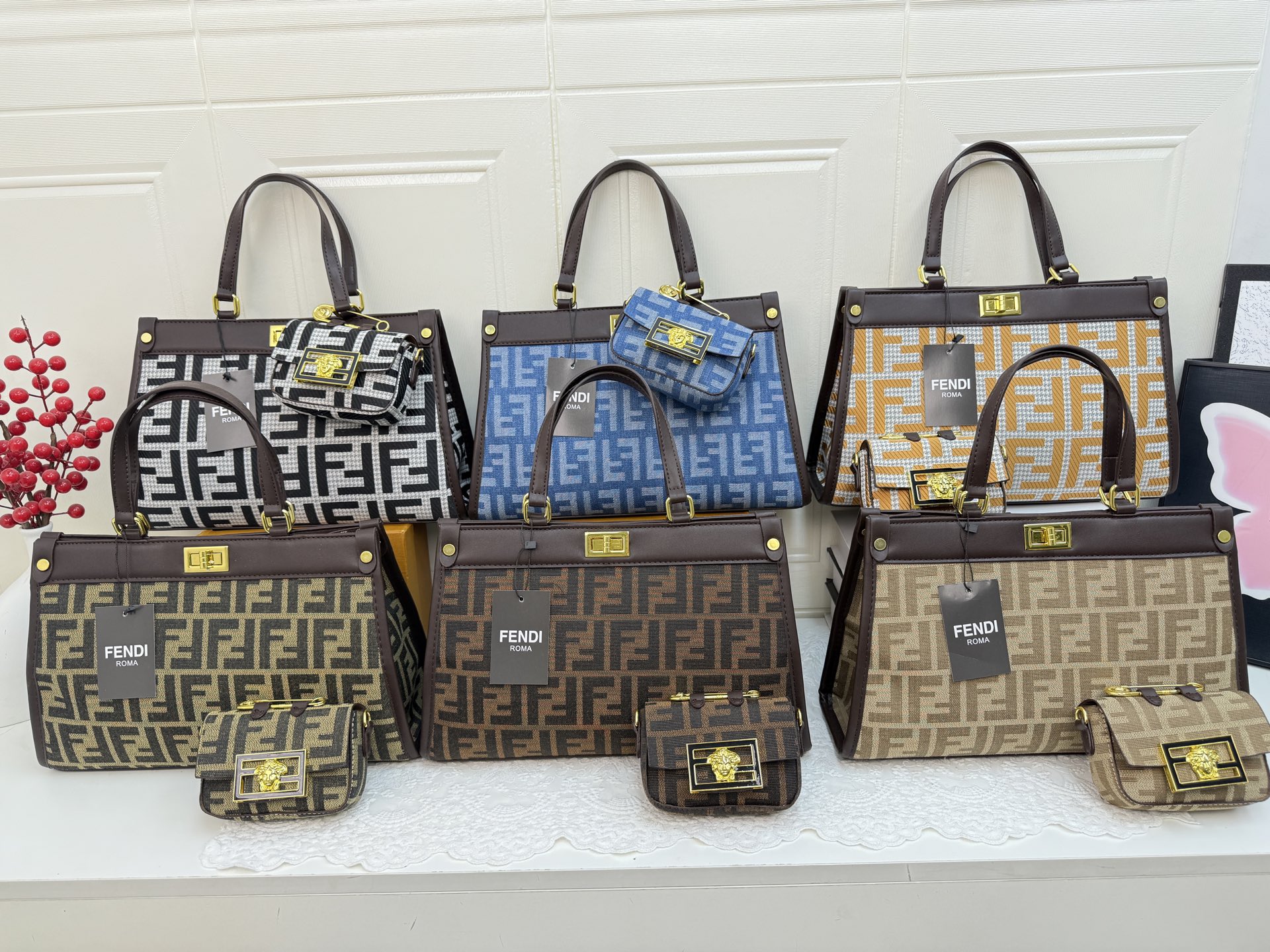 Fendi Tote shoulder bag 8A version