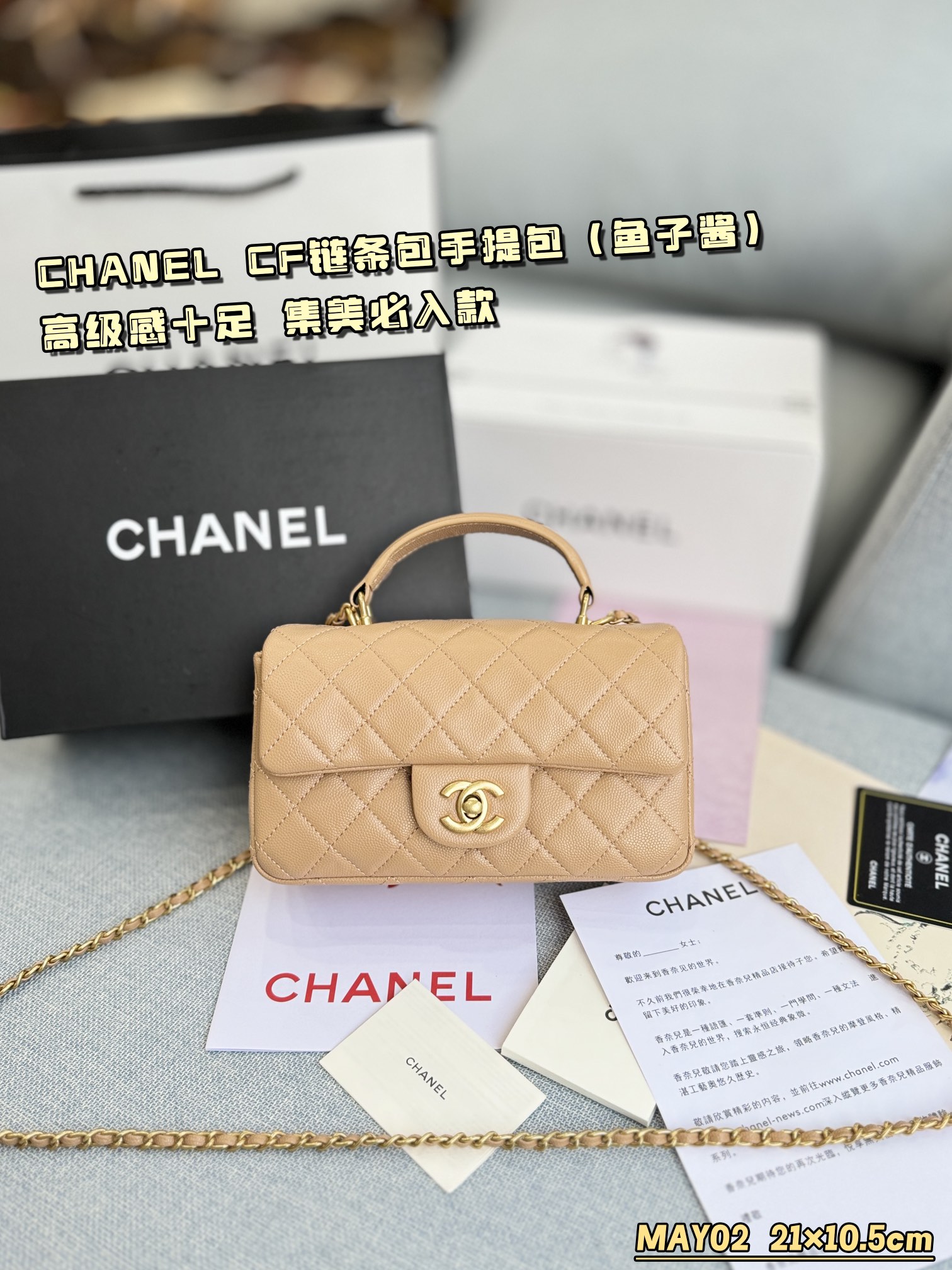 Chanel classic flap cf mini crossbody shoulder bag