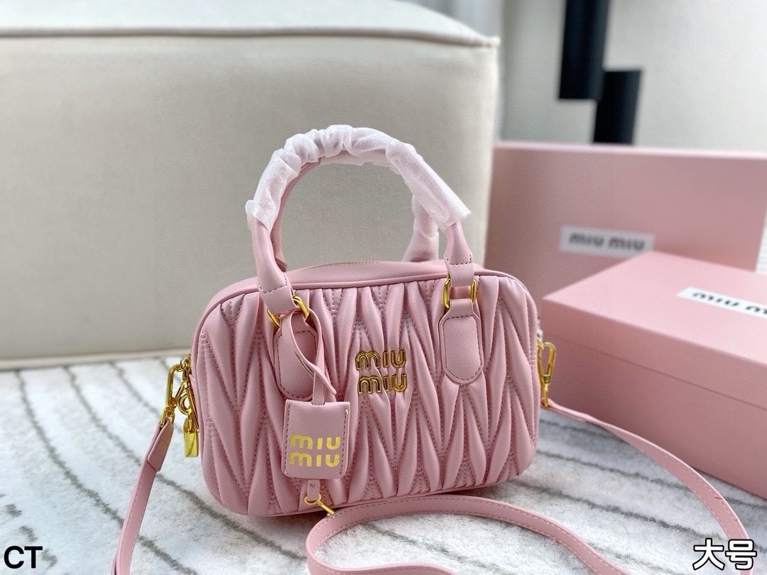 Miumiu Boston Bowling handbag