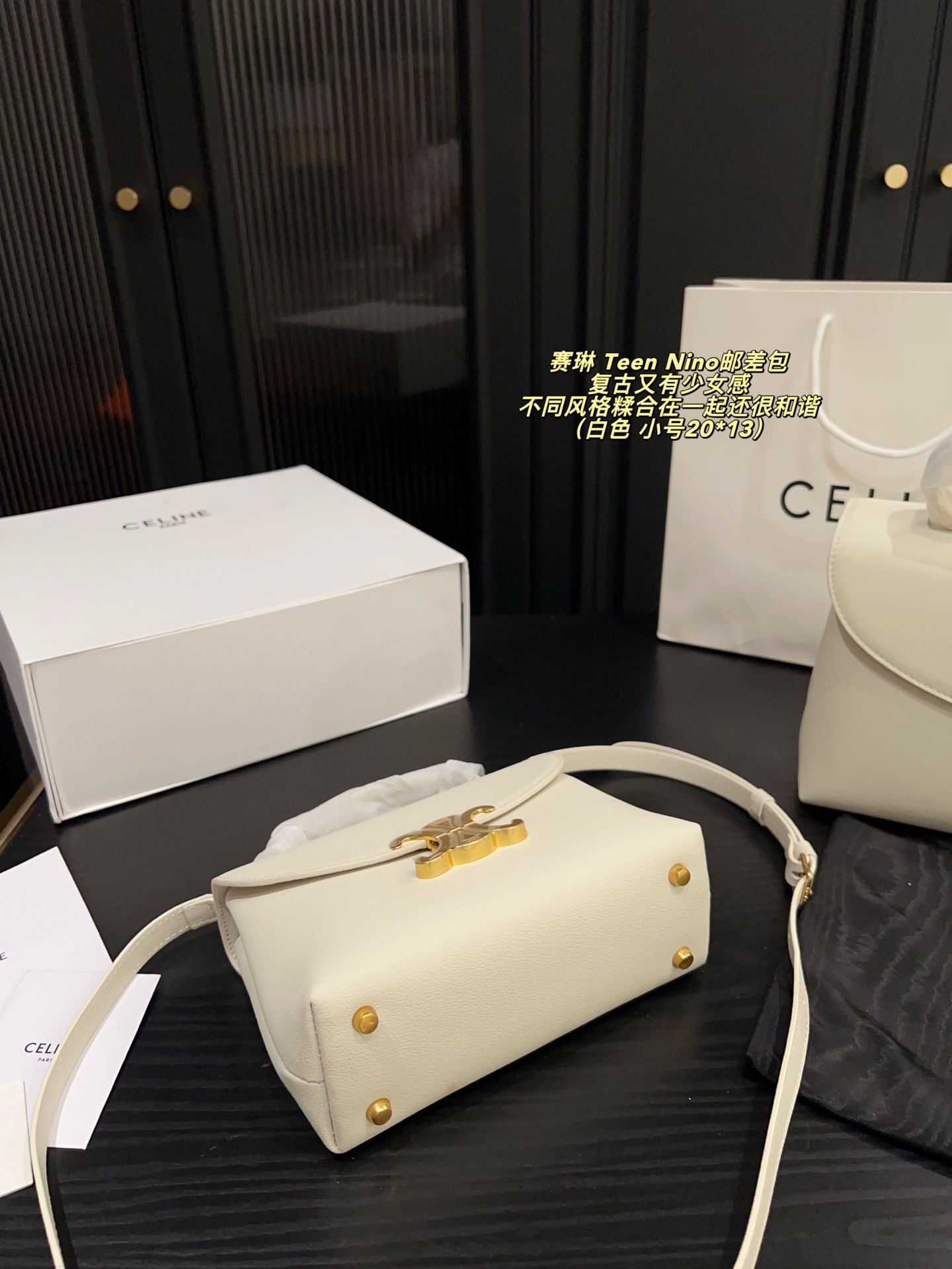 Celine Teen Nino shoulder crossbody bag