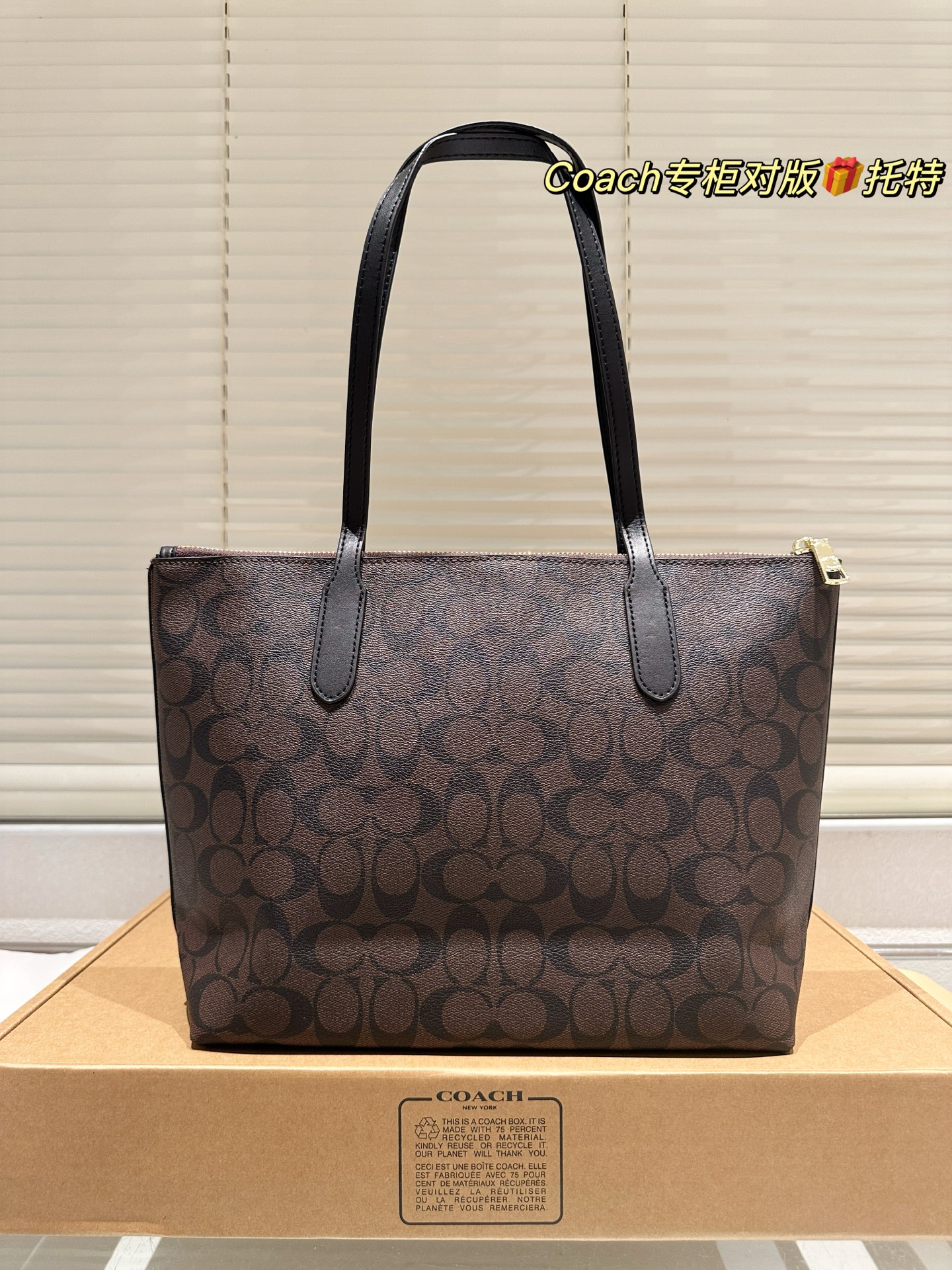 Coach Fiona Zip Tote 23 handbag
