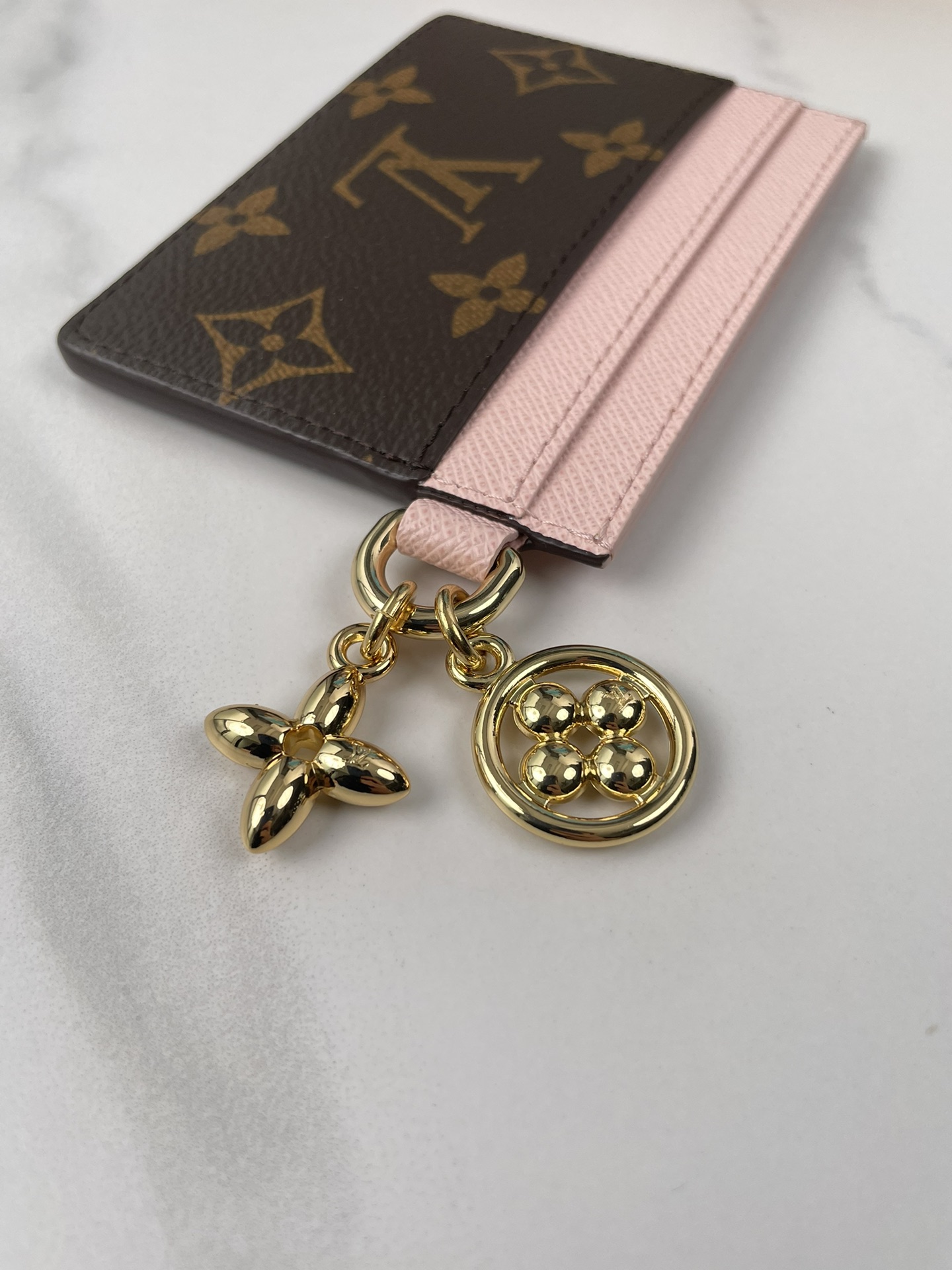 LV Charms Monogram card holder
