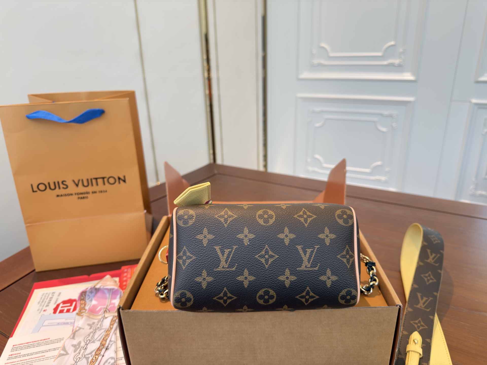 LV Speedy 18 shoulder bag