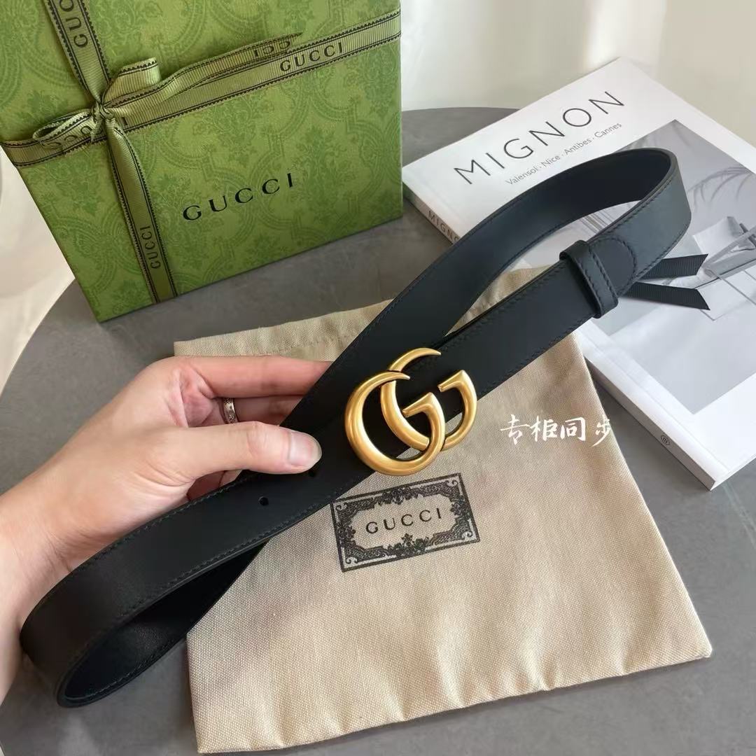 Gucci cowhide belt