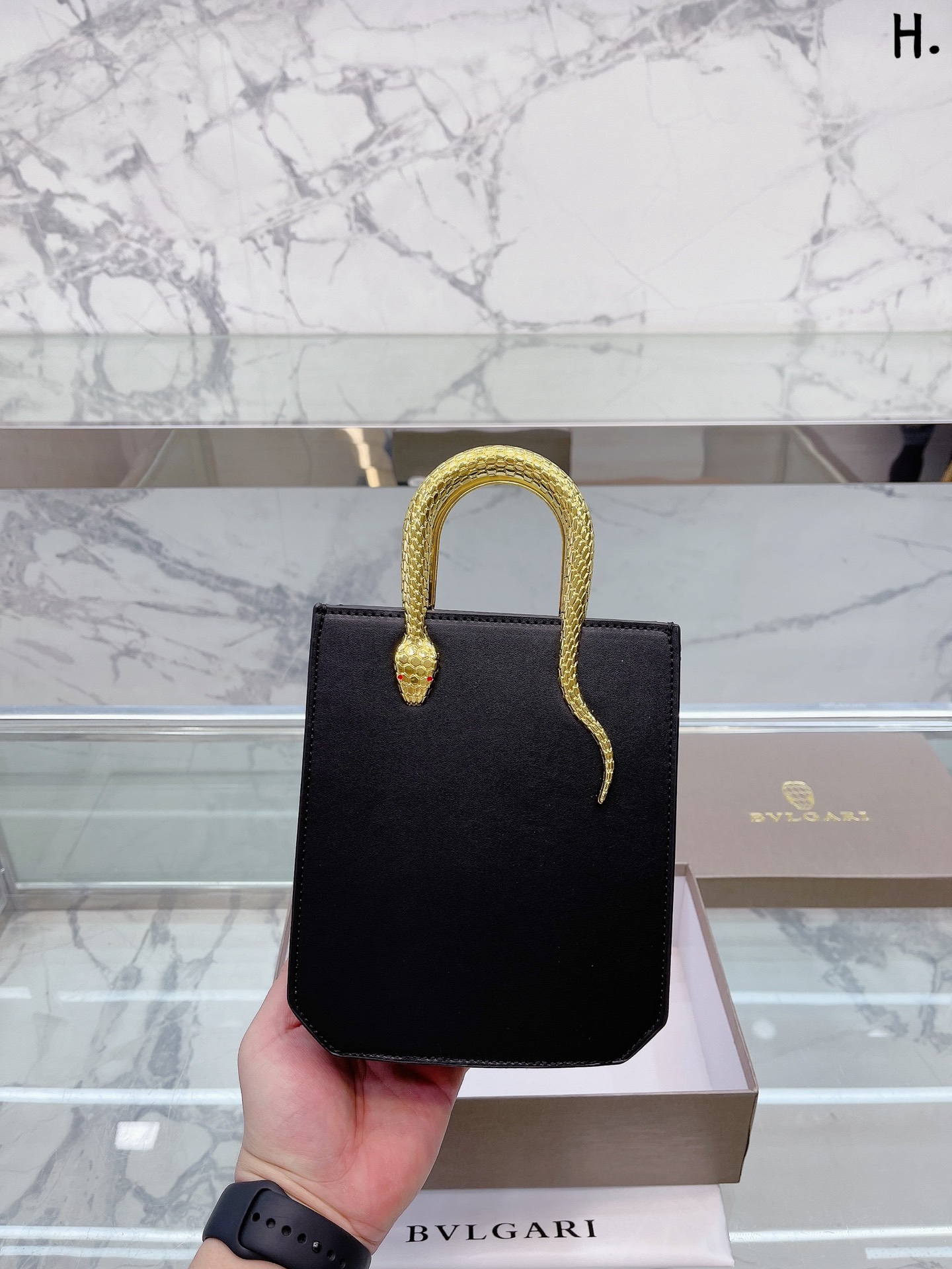 Bvlgari SERPENTINE POUCH handbag shoulder bag