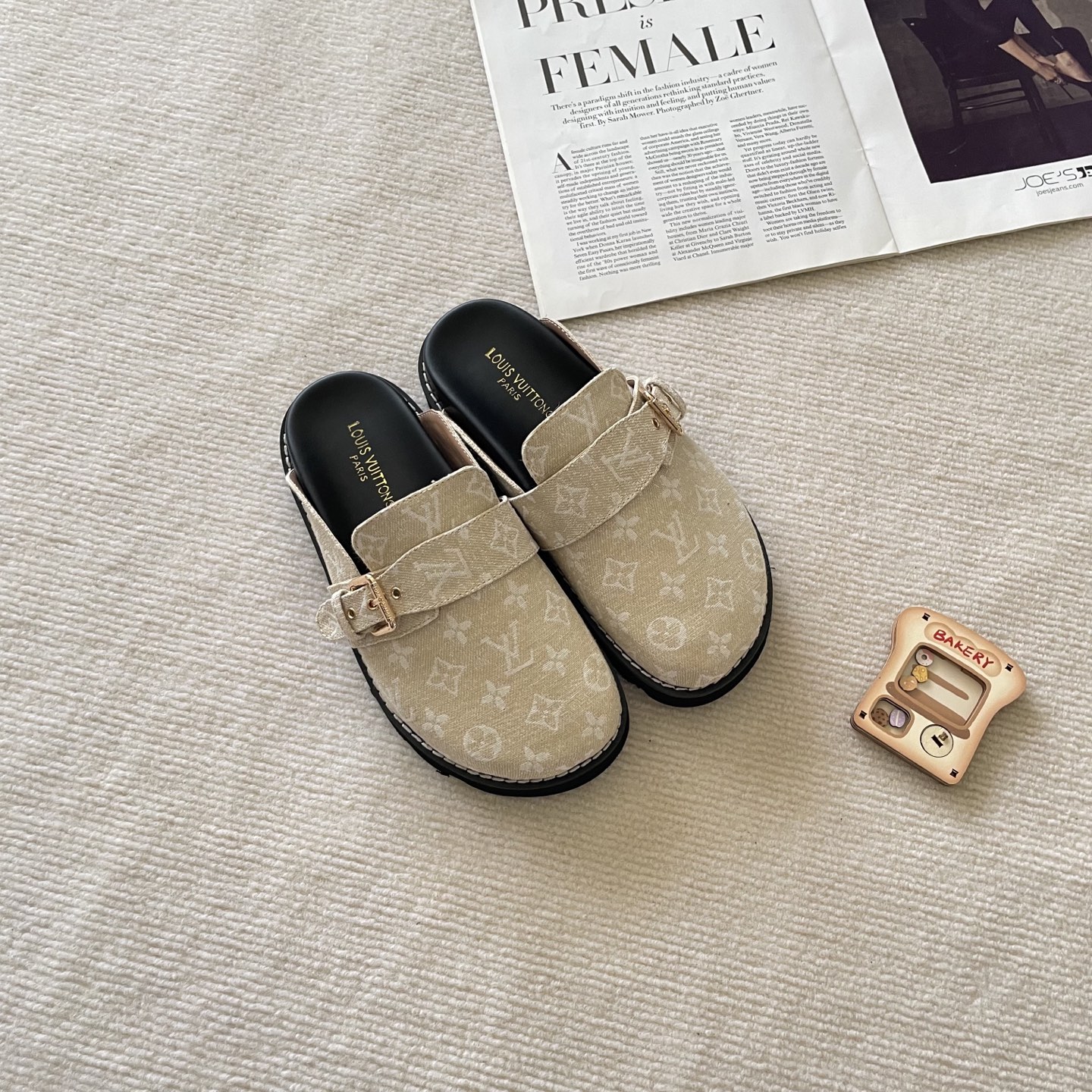 LV LOUIS VUITTON slippers sandles ootd unisex