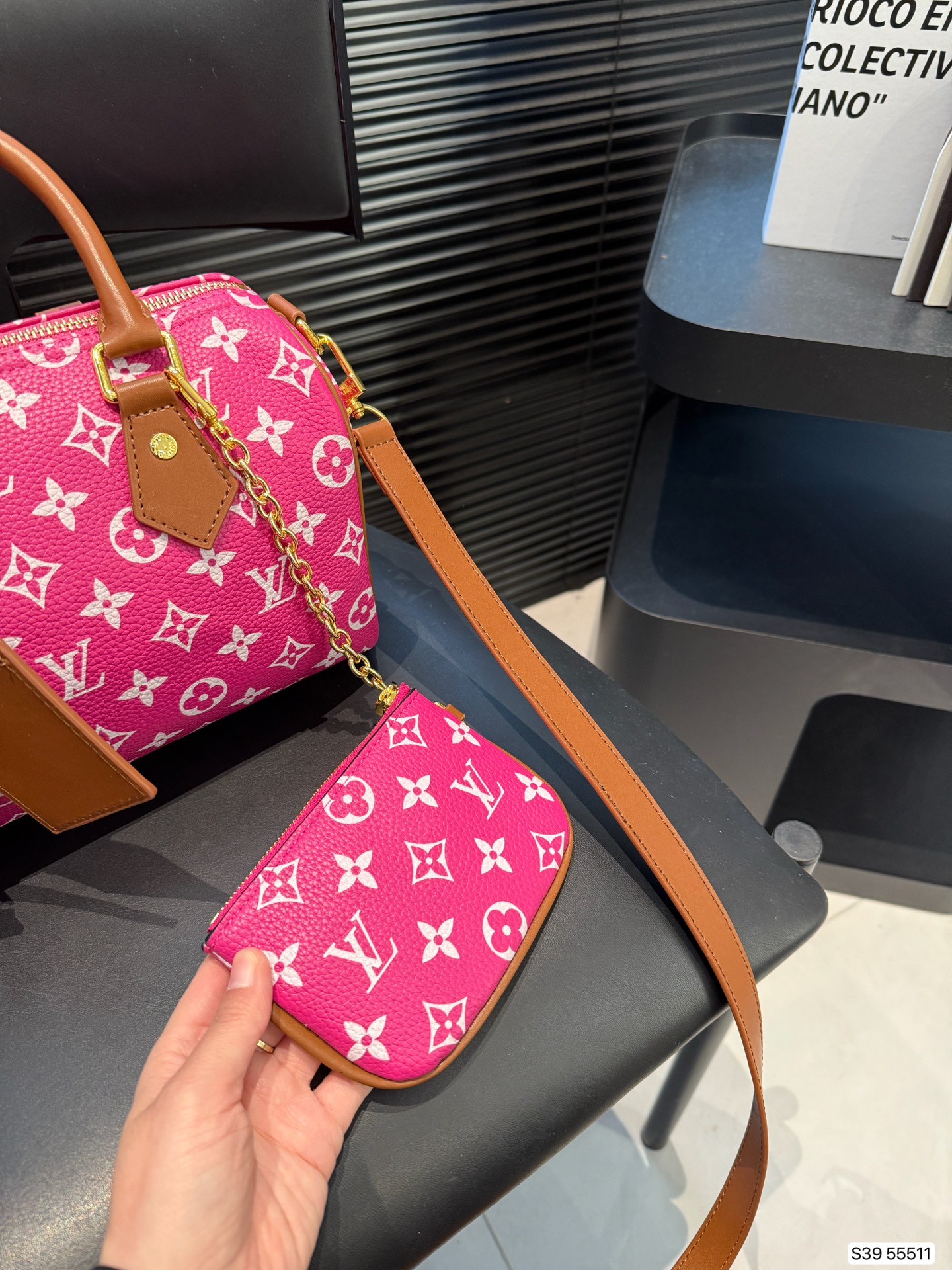 LV Speedy Bandoulière Monogram Leather  bag