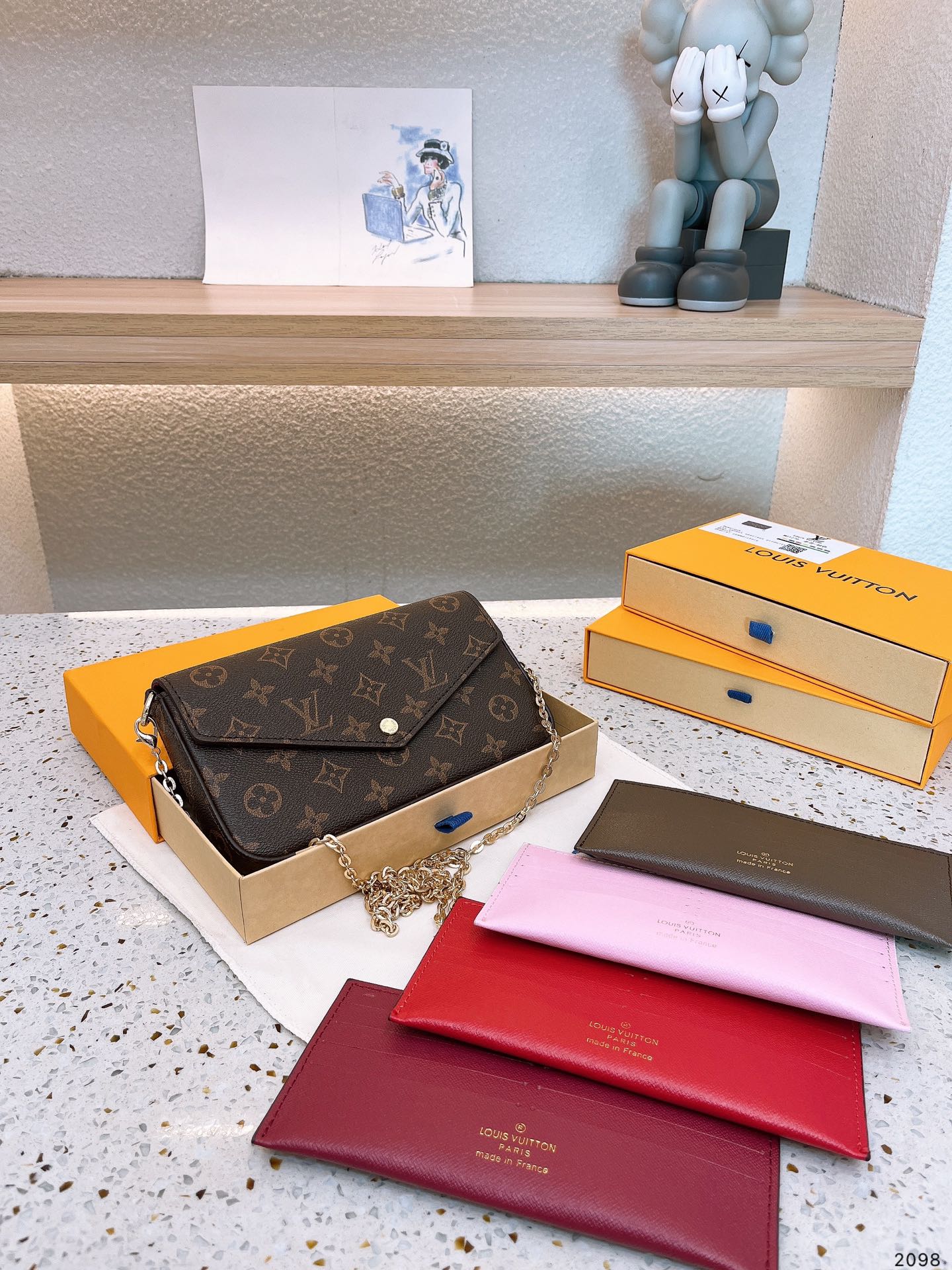 US$100 for 2 products- LV shoulder crossbody bag