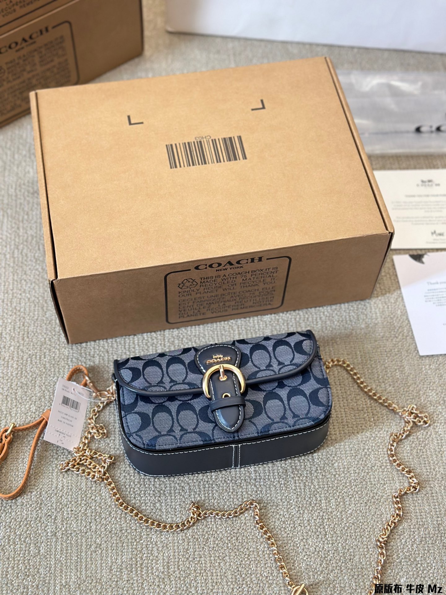 Coach kleo handle small hand-held messenger bag