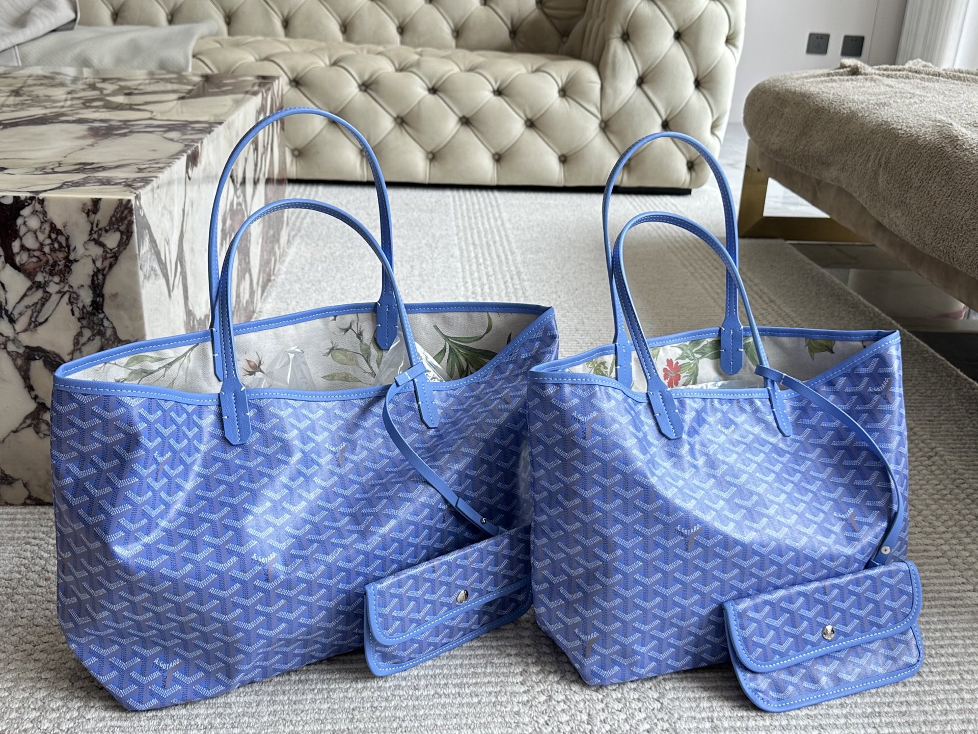 Goyard Saint Louis Double-sided Shopping Bag
