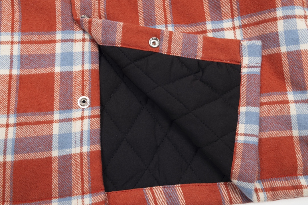 CH Chrome Hearts Plaid Jacket in Cotton Fabric