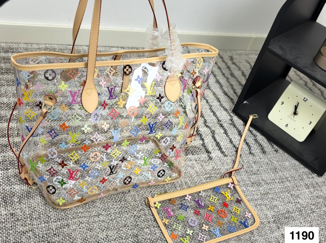 LV PVC tote bag