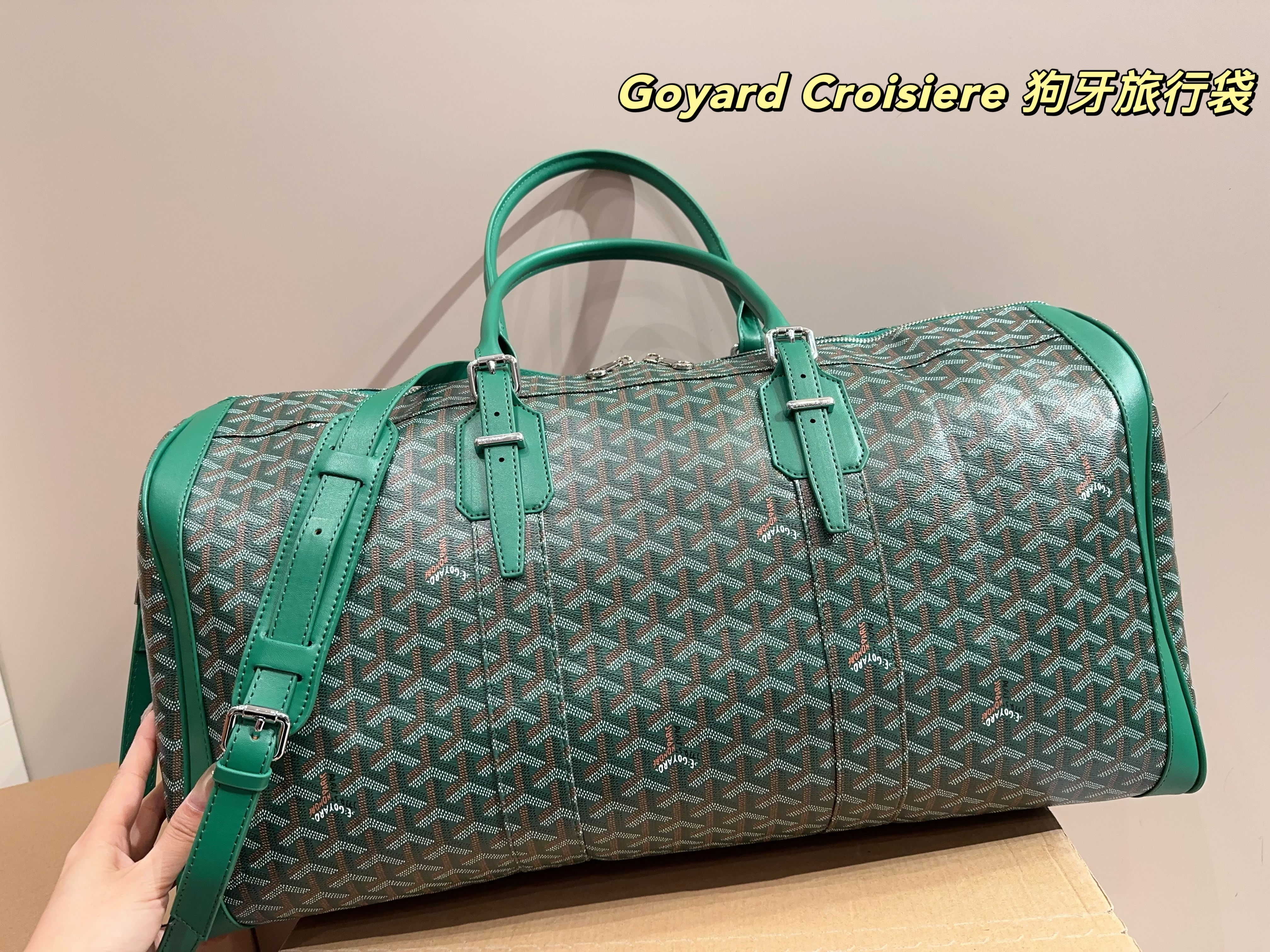 Goyard Croisiere  Travel Bag