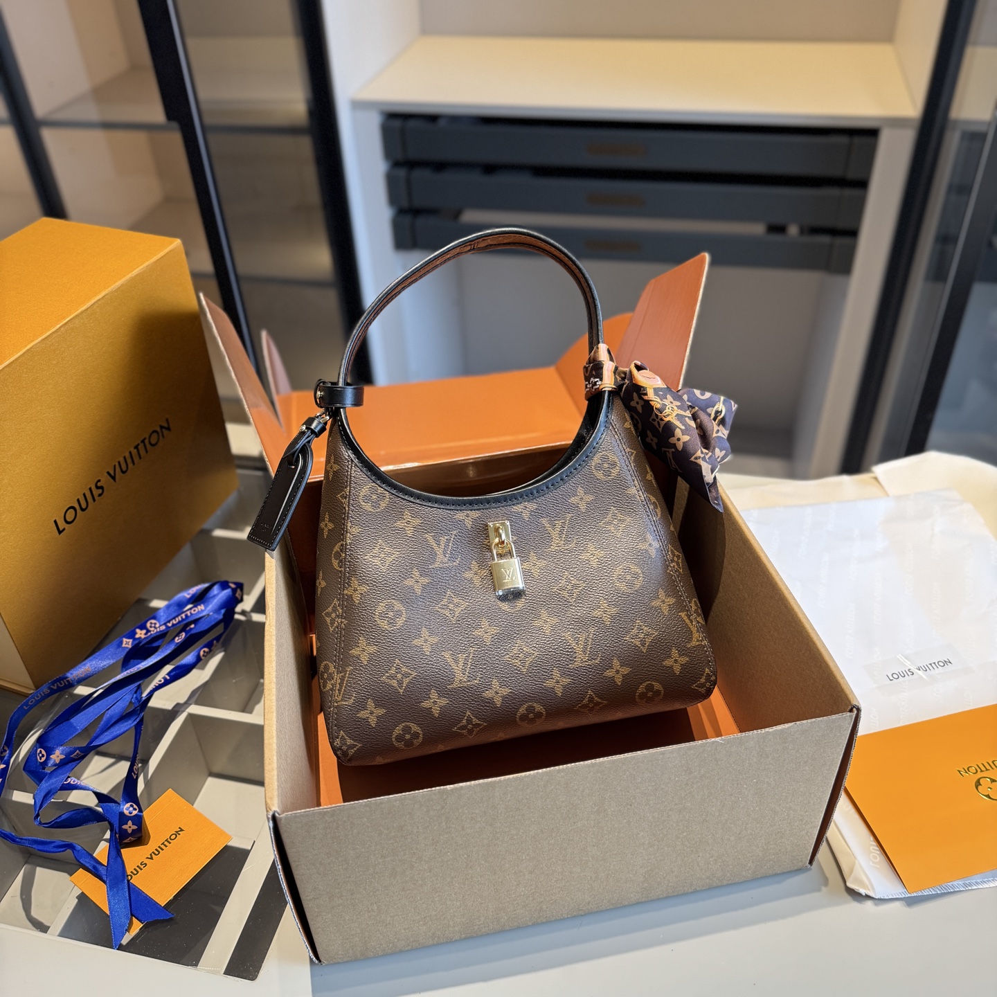 LV The Drop Underarm bag