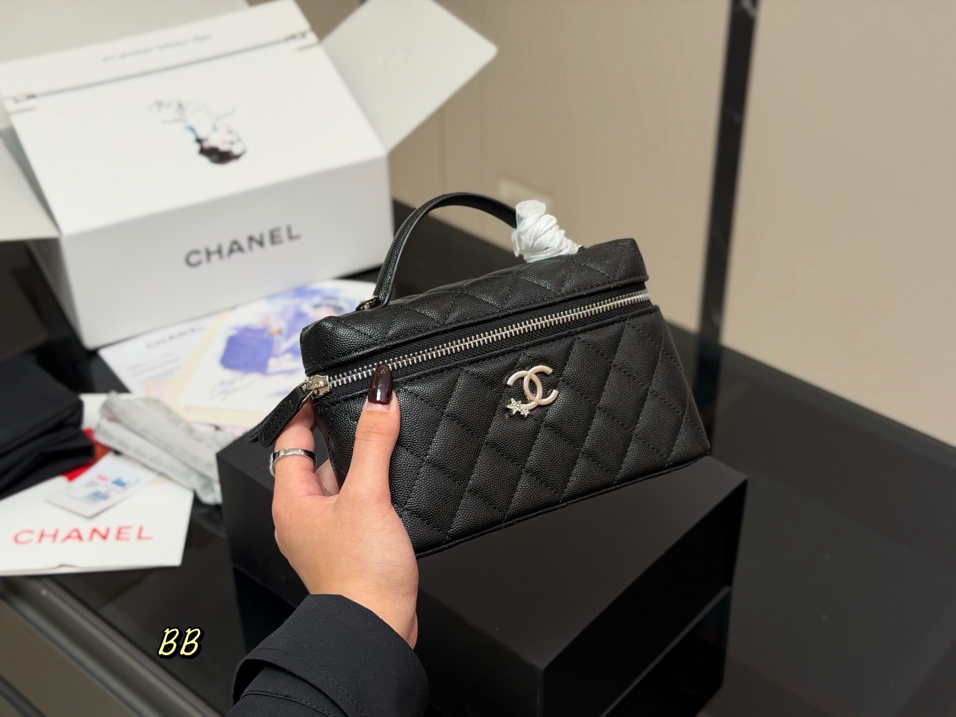 Chanel Lunch Box shoulder Bag