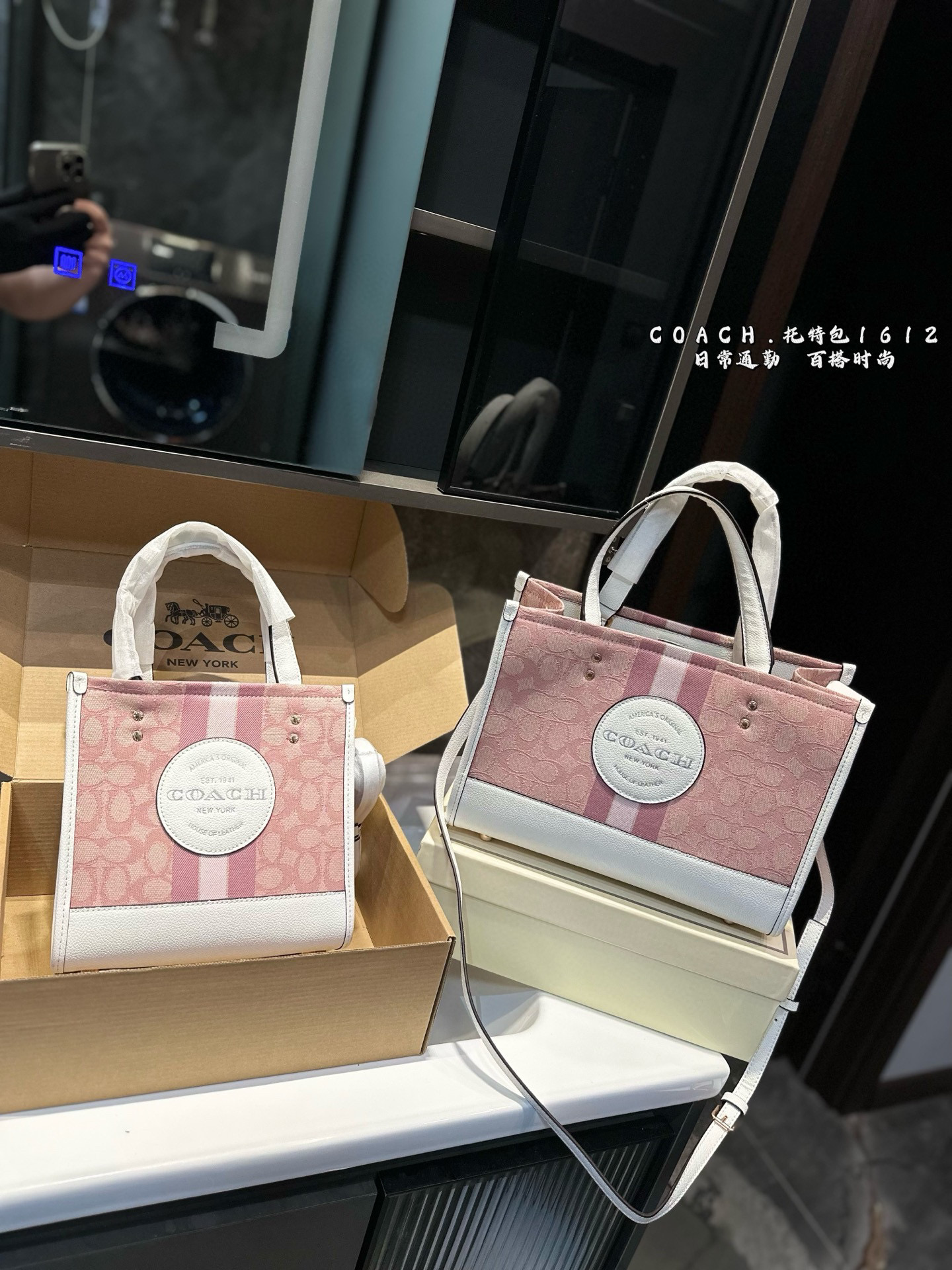 COACH DEMPSEY tote handbag