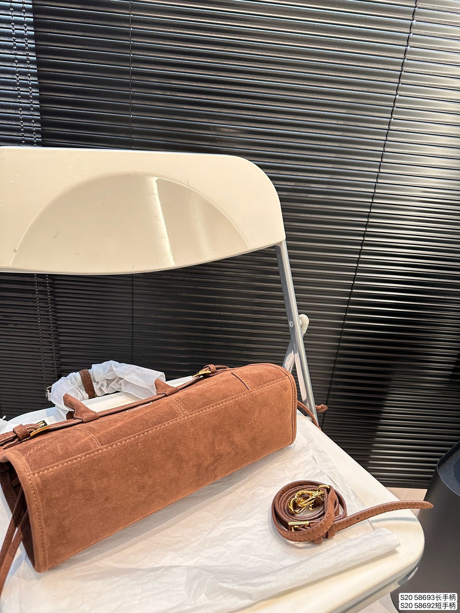 Prada soft lux crossbody handbag