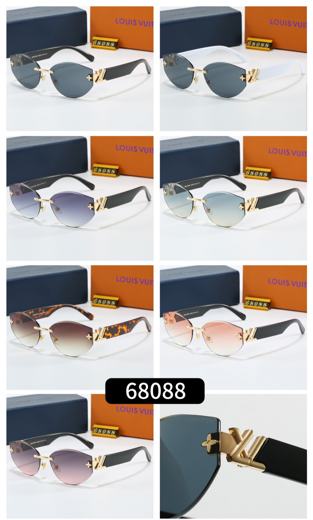 Louis Vuitton LV High quality TR frames Sunglasses
