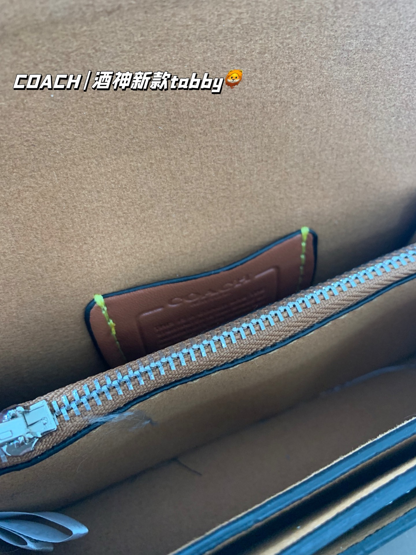 COACH tabby shoulder crossbody bag