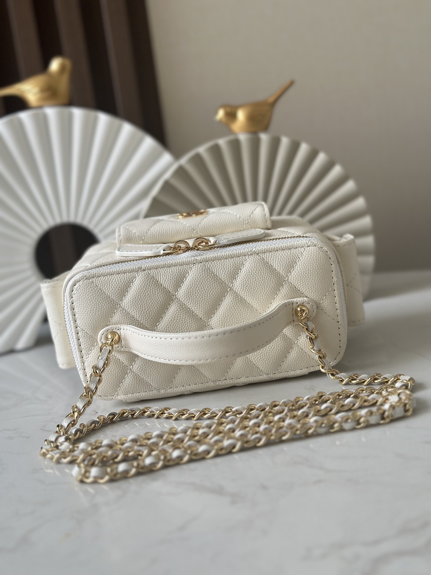 Top version chanel 23k box bag