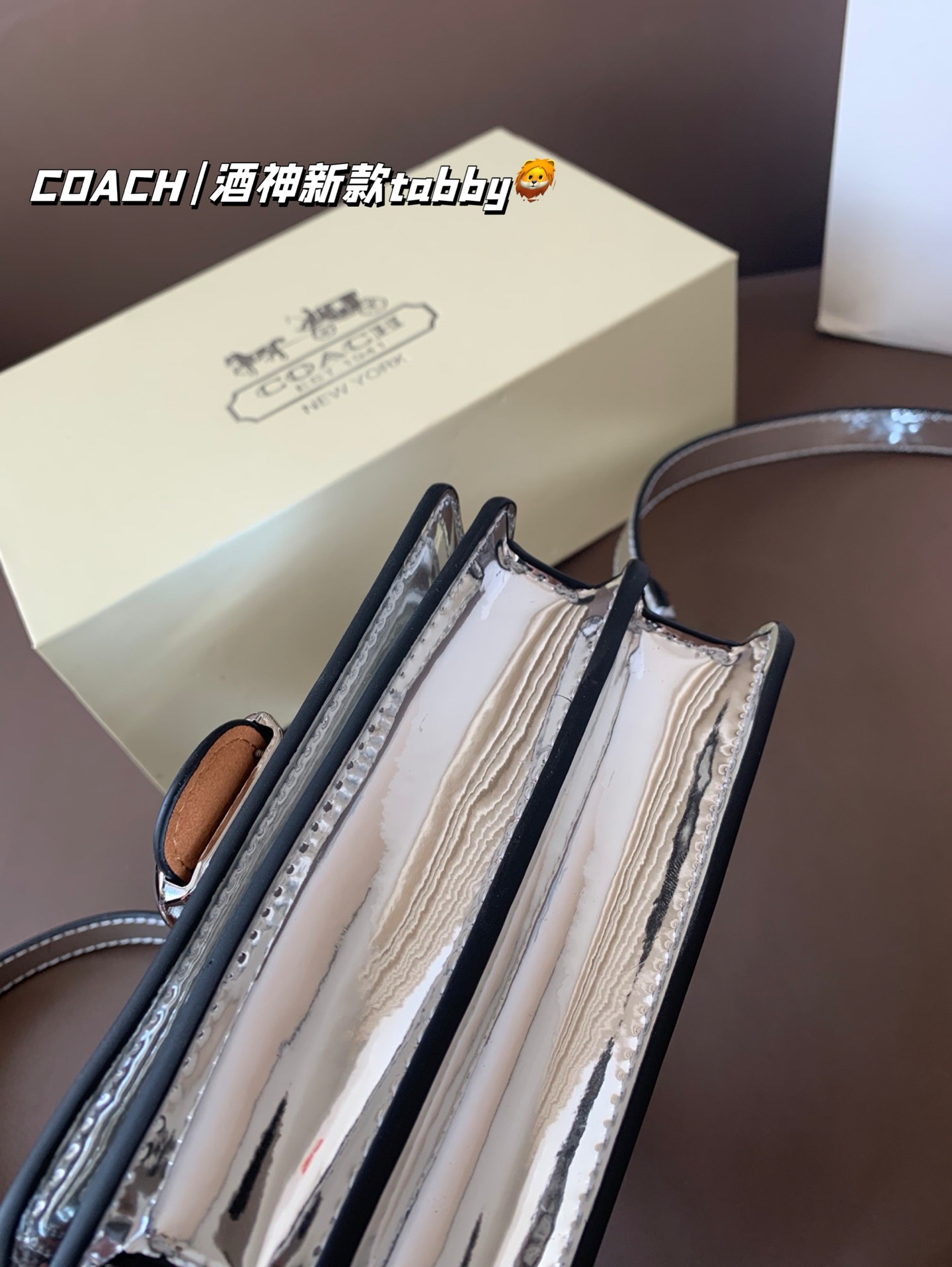 COACH tabby shoulder crossbody bag