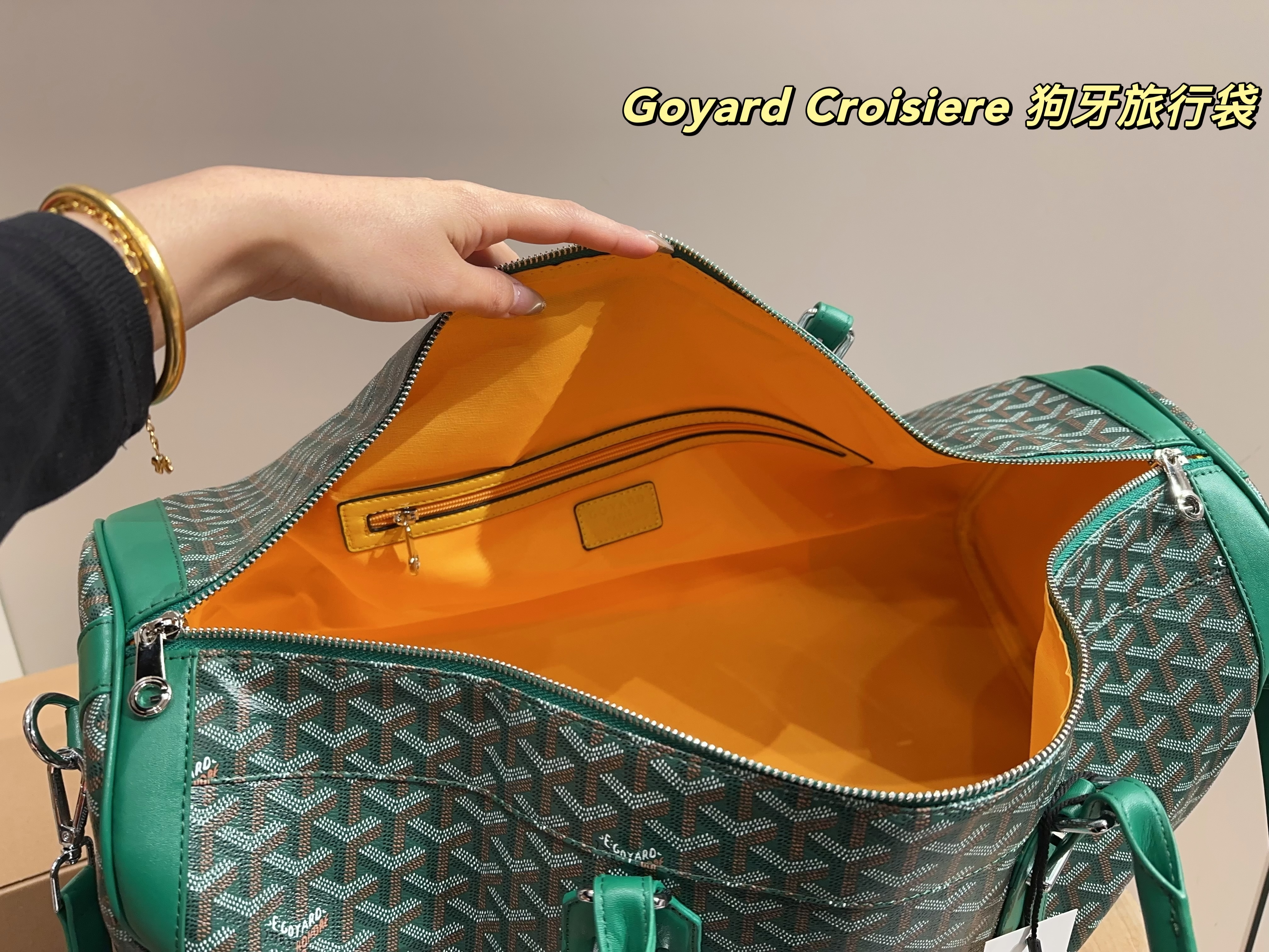 Goyard Croisiere  Travel Bag
