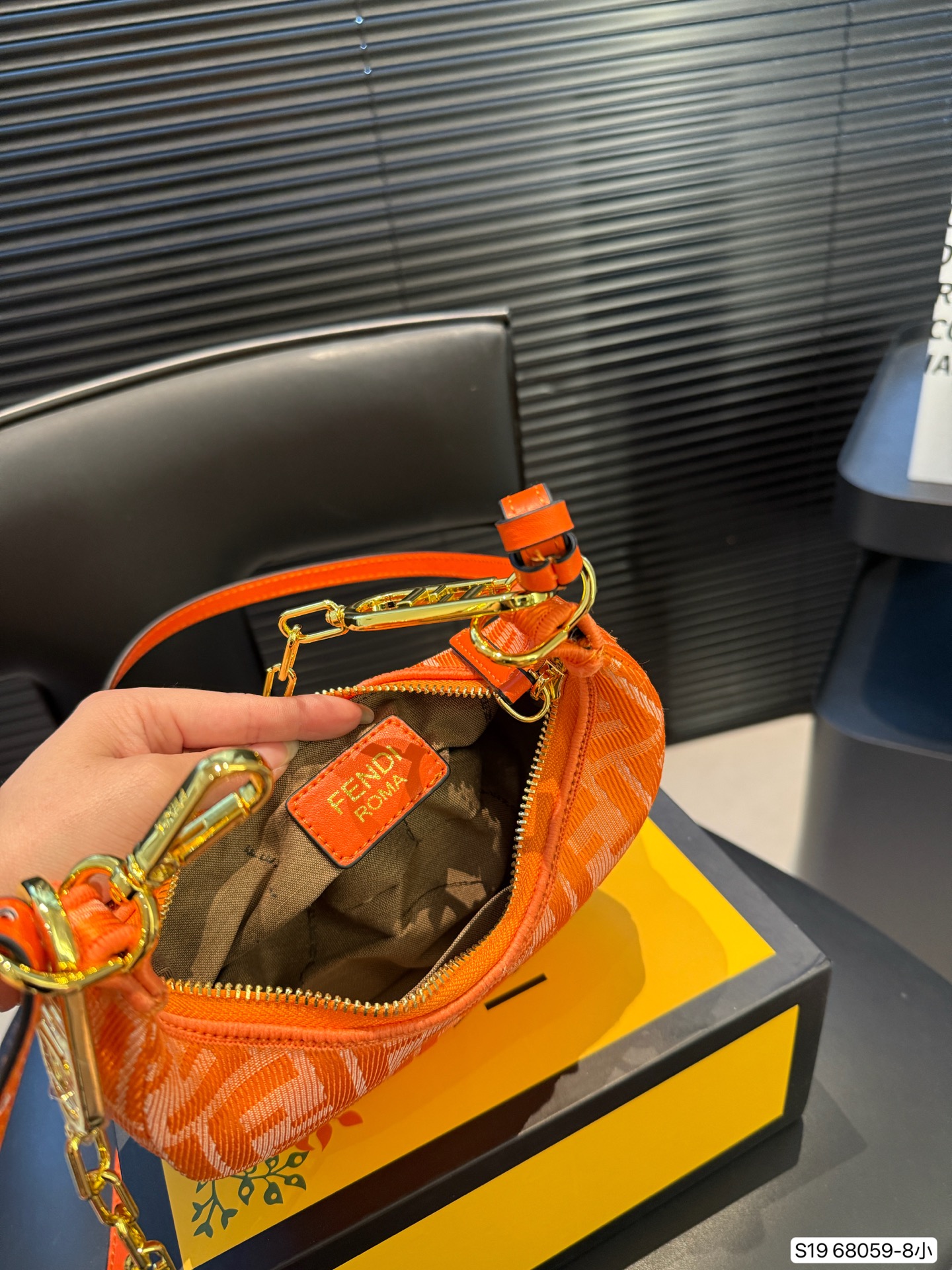 Fendi Half-moon wrist bag