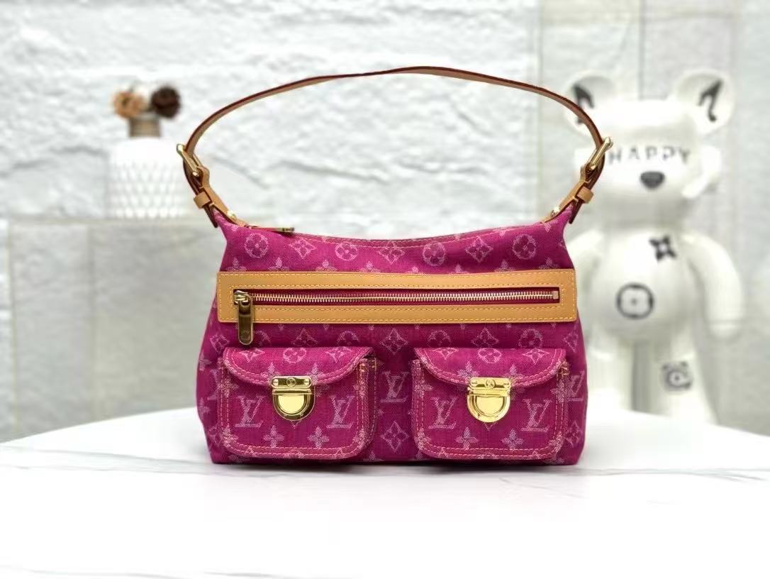 LV Vintage Denim Bag - Top Quality