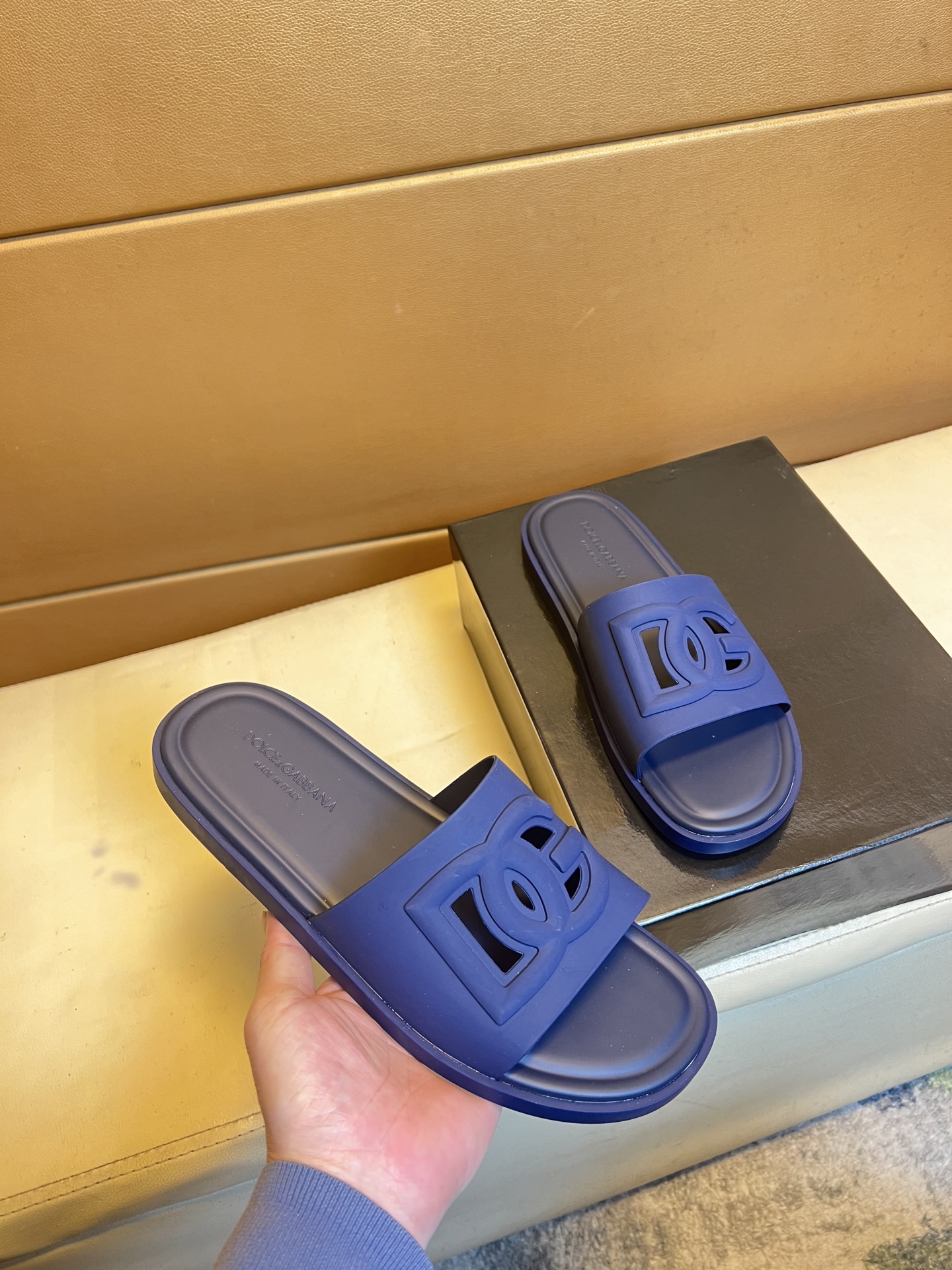 Dolce&Gabbana DG Men's Casual Slippers