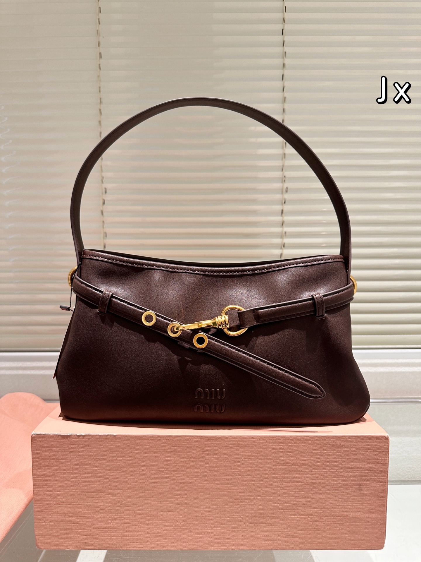 MIUMIU Aventure Nappa underarm bag