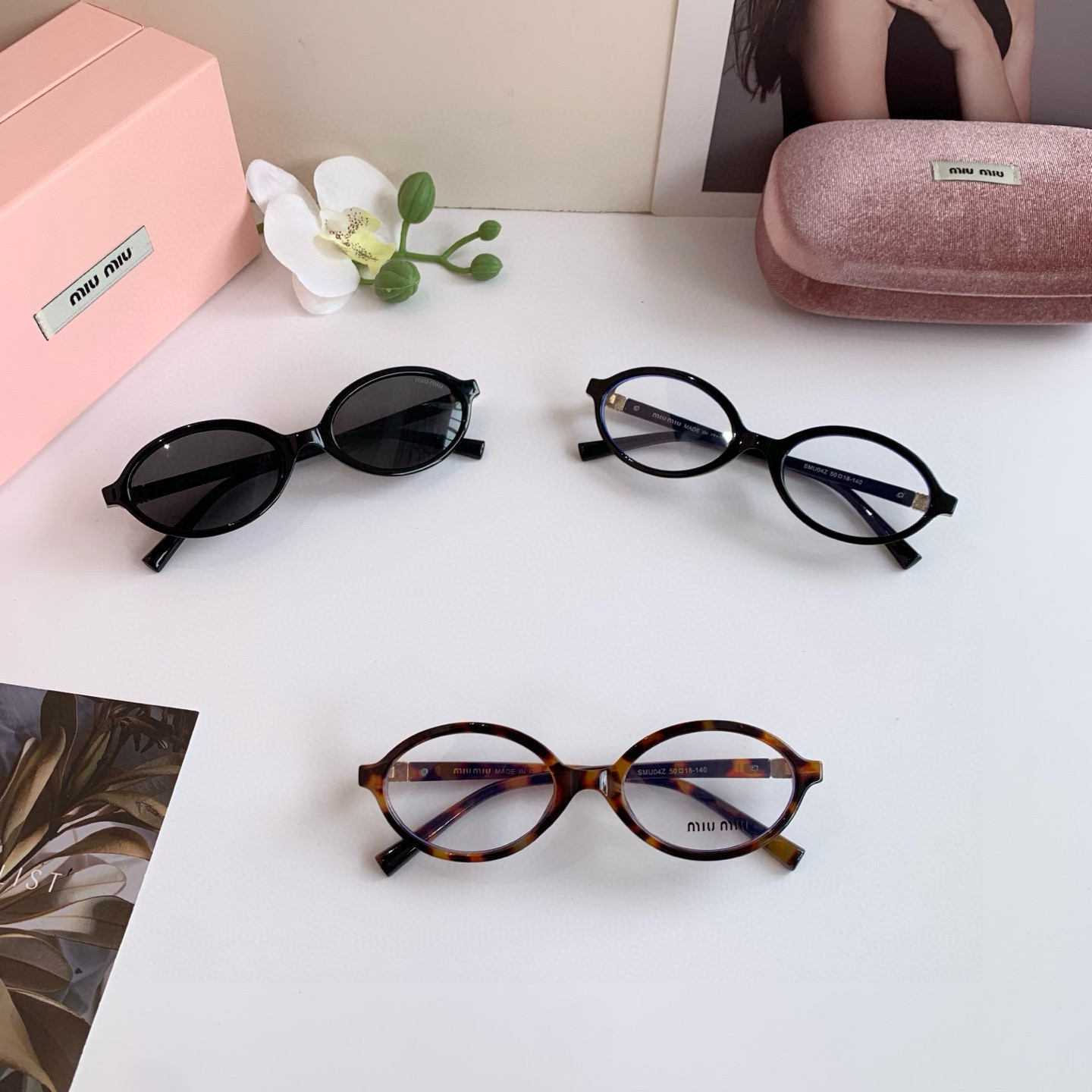 MIUMIU Elliptical Sunglasses