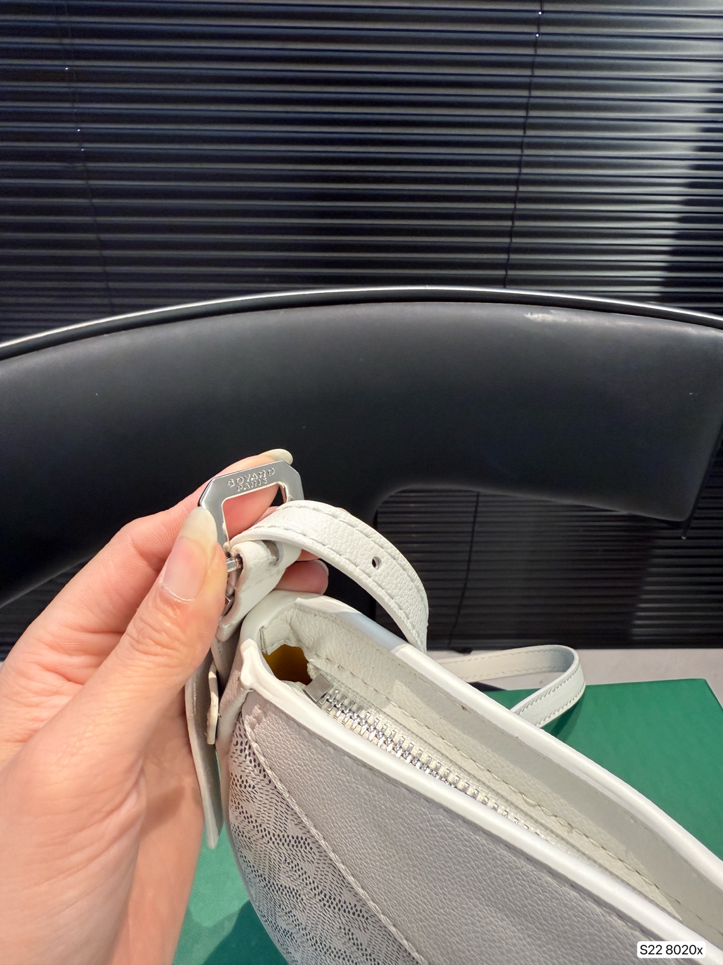 GOYARD semi-circular bag