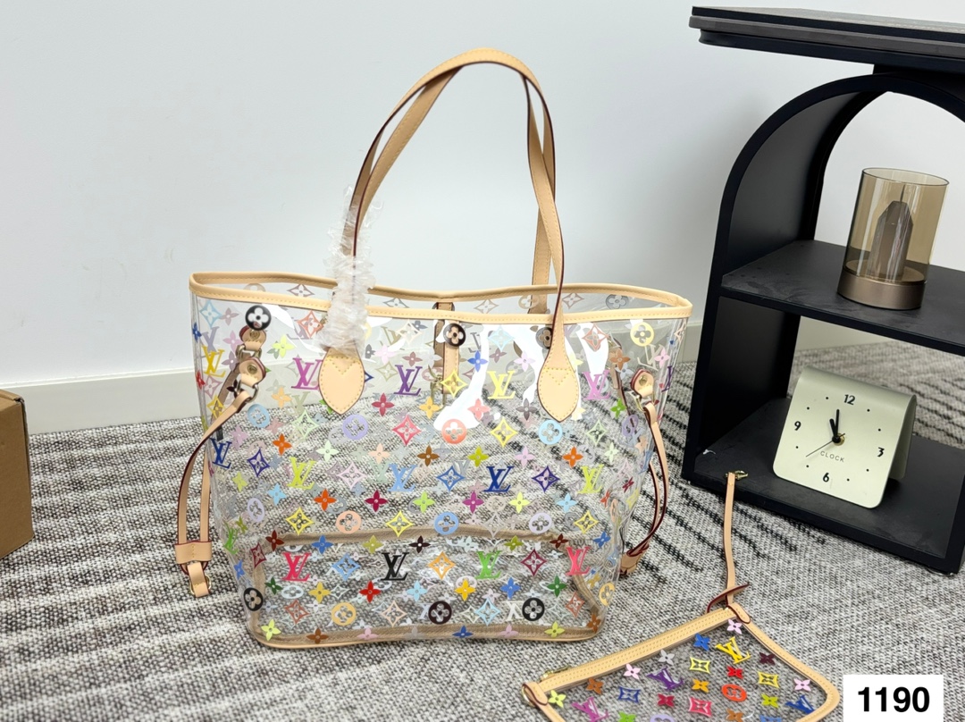 LV PVC tote bag