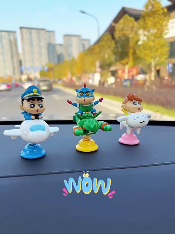 Officially licensed crayon mini figure cartoon doll figurine limited edition box set