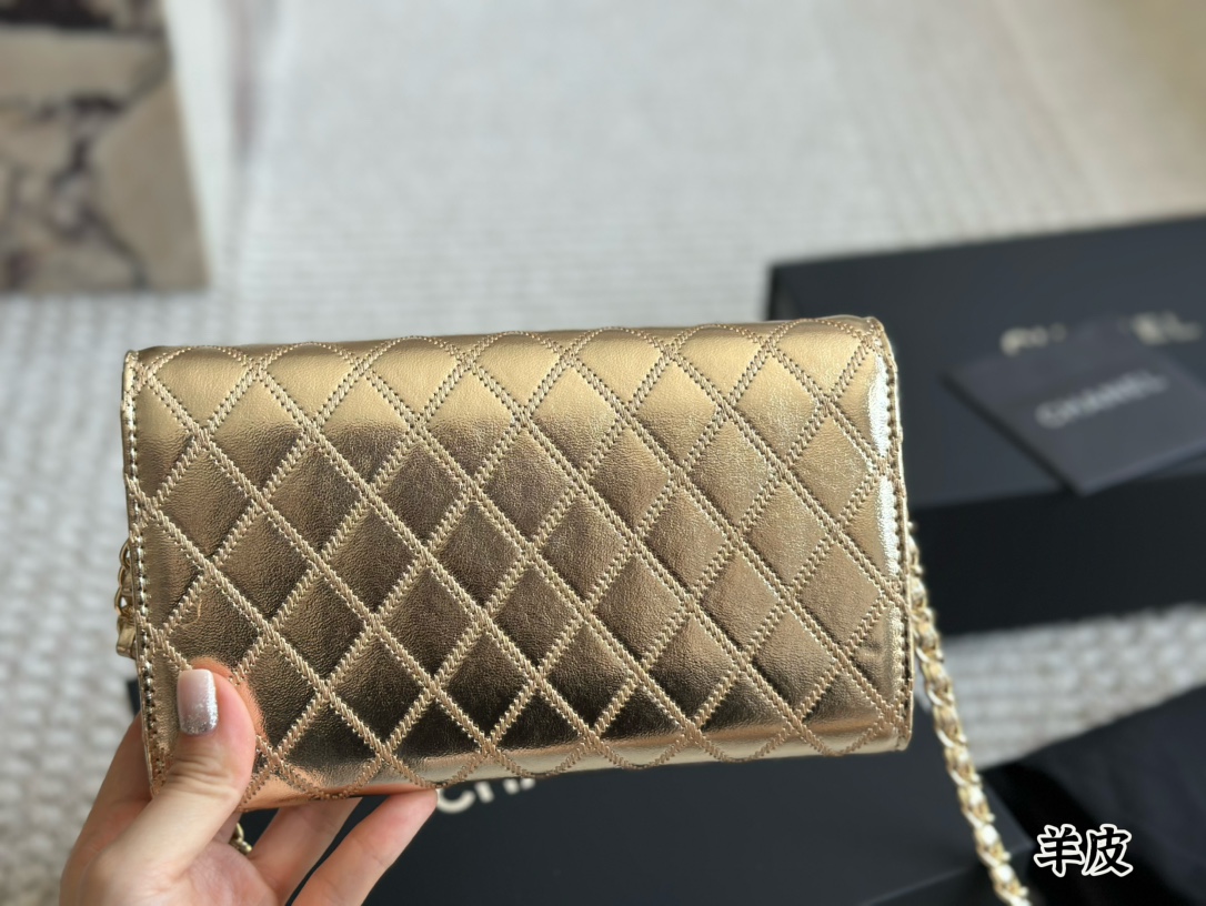 Chanel woc shoulder crossbody bag