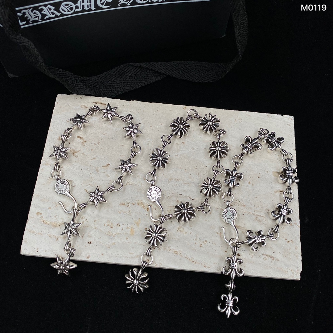 Chrome Hearts bracelet necklace