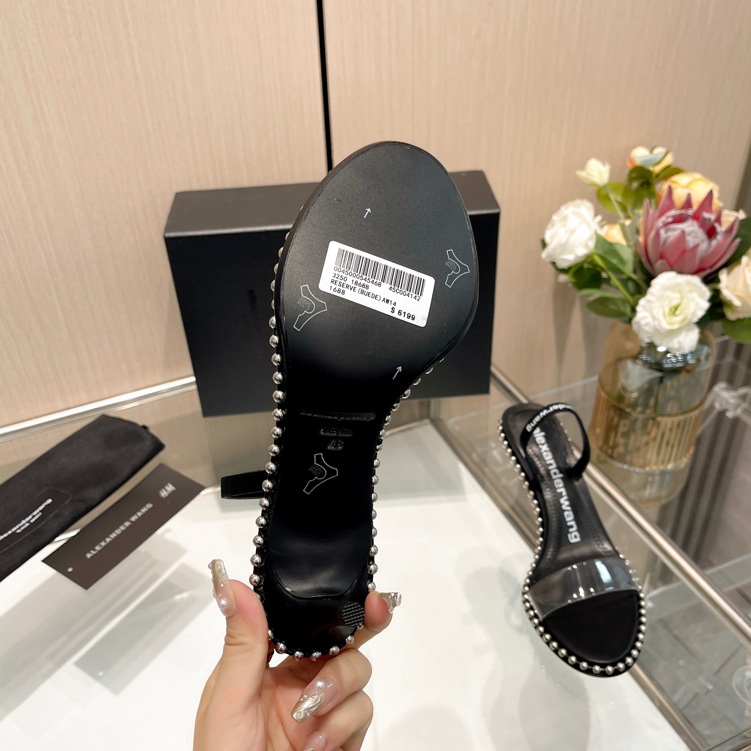 Alexander Wang high-heeled shoes