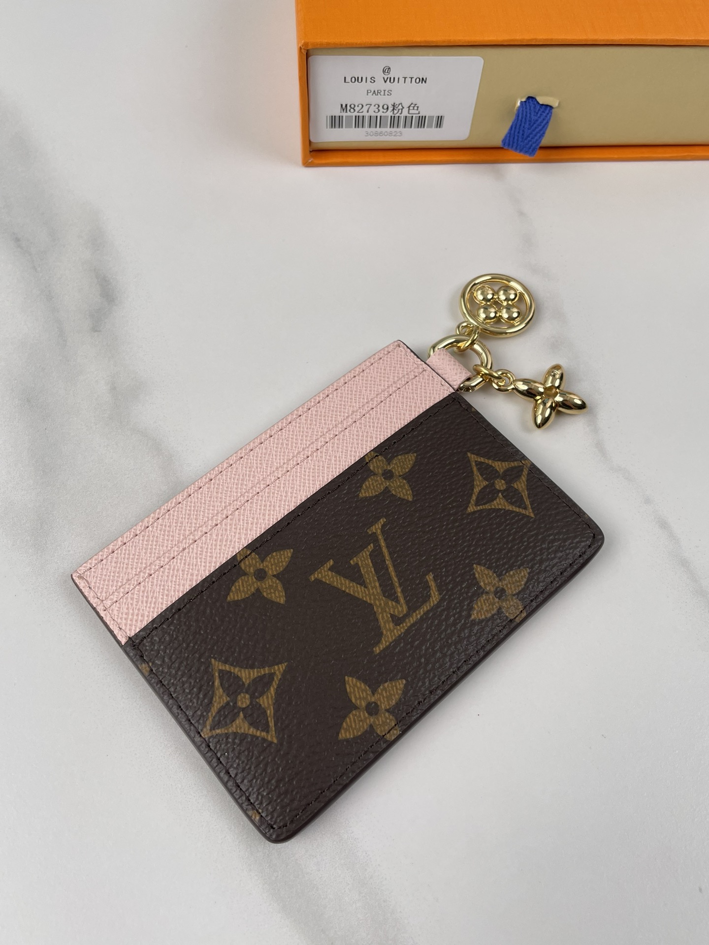 LV Charms Monogram card holder