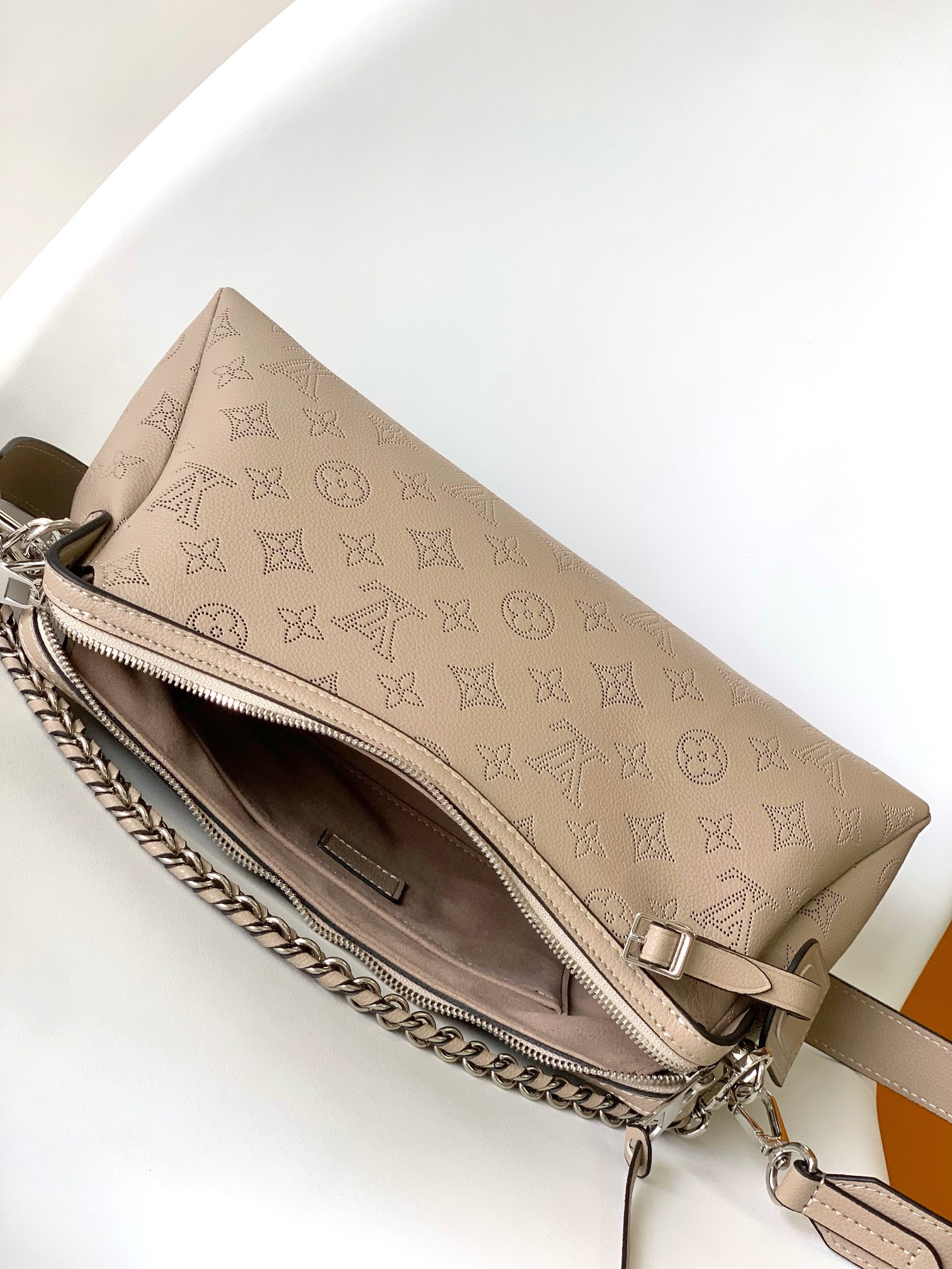 Top version LV Mahina Hand It All shoulder bag