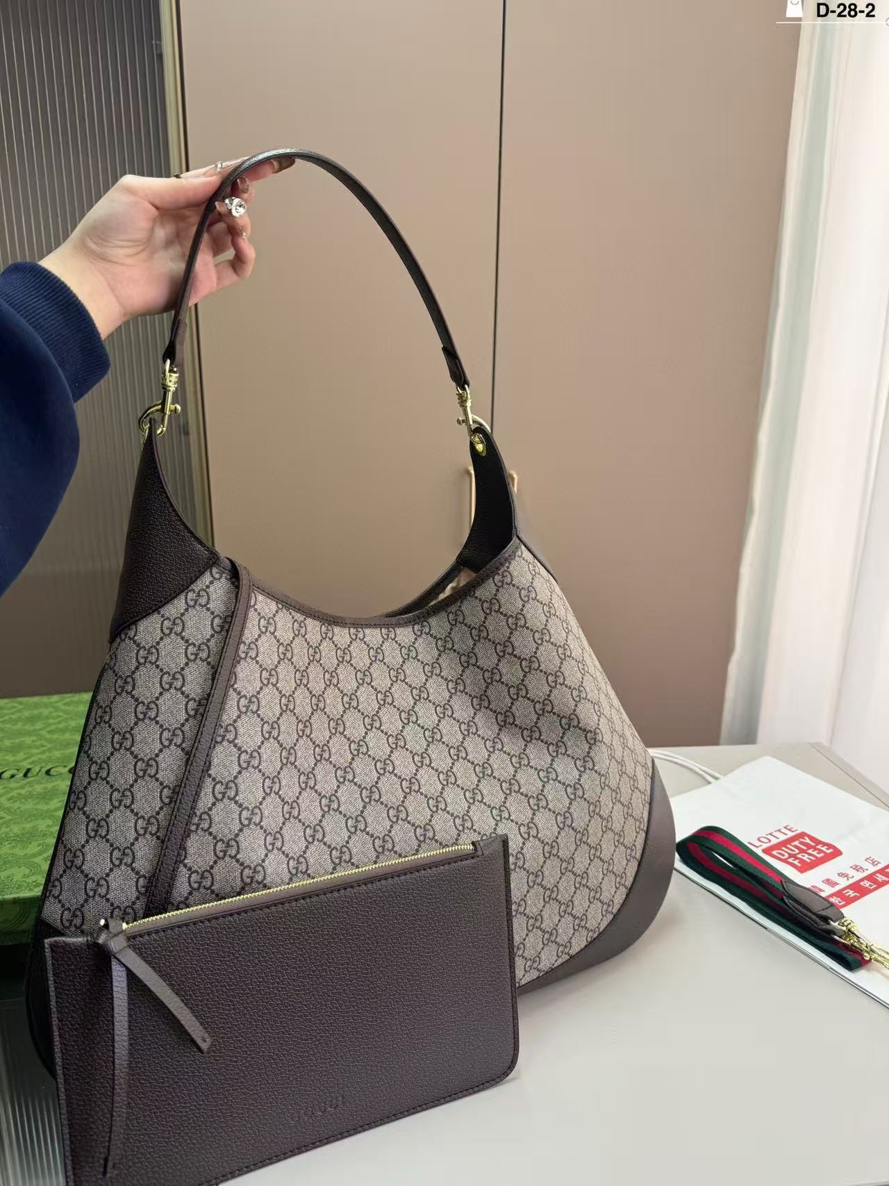 High quality Gucci shoulder bag Hobo tote bag