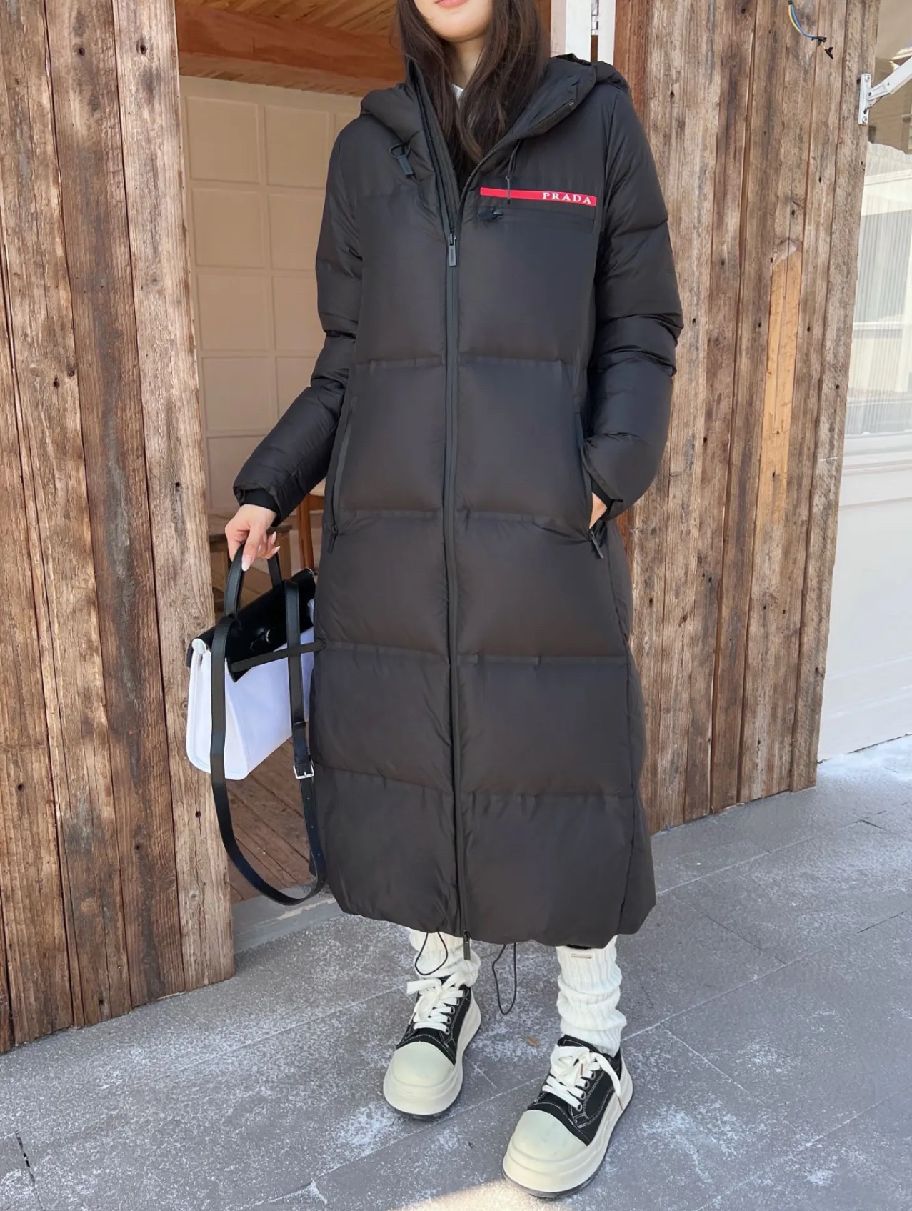Prada Winter Long-Sleeved Women's Down Jacket