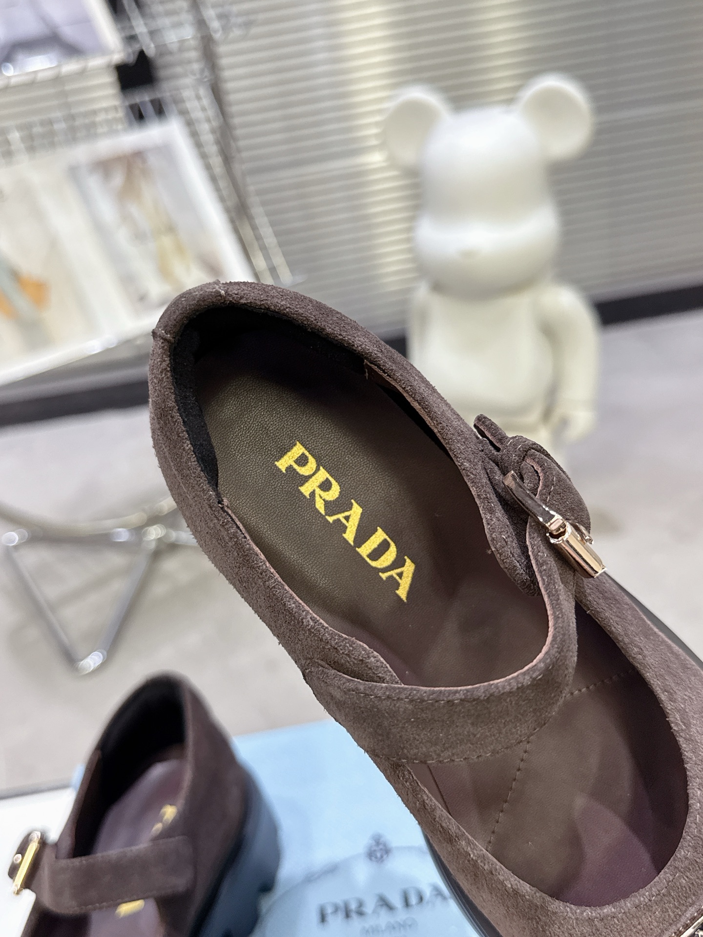 Prada 25ss High-heel Mary Jane shoes