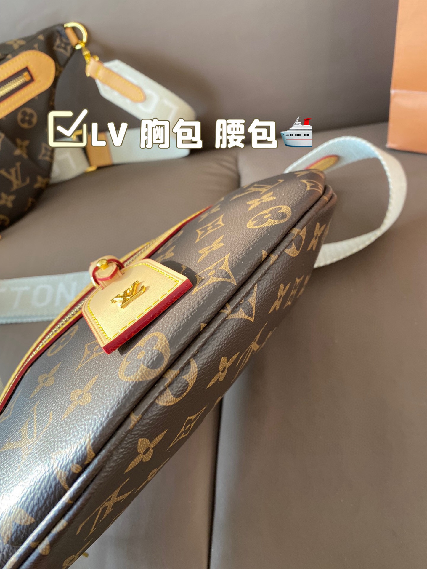 LV chest bag