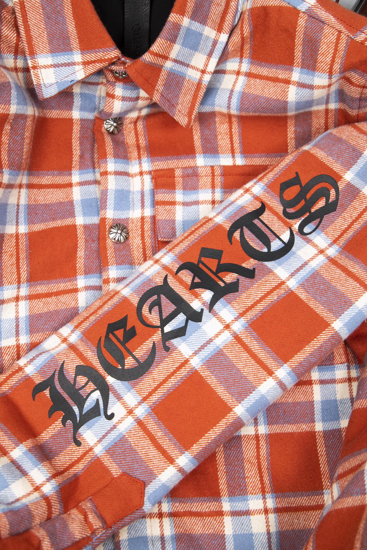 CH Chrome Hearts Plaid Jacket in Cotton Fabric