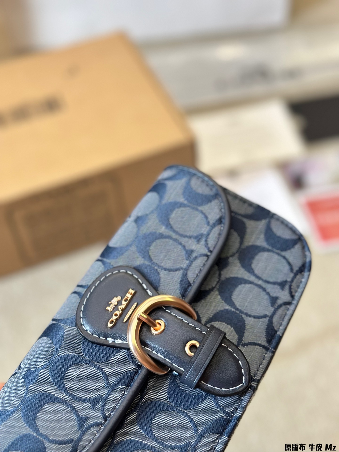 Coach kleo handle small hand-held messenger bag