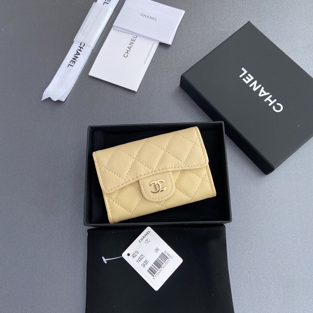 Chanel wallet card holder