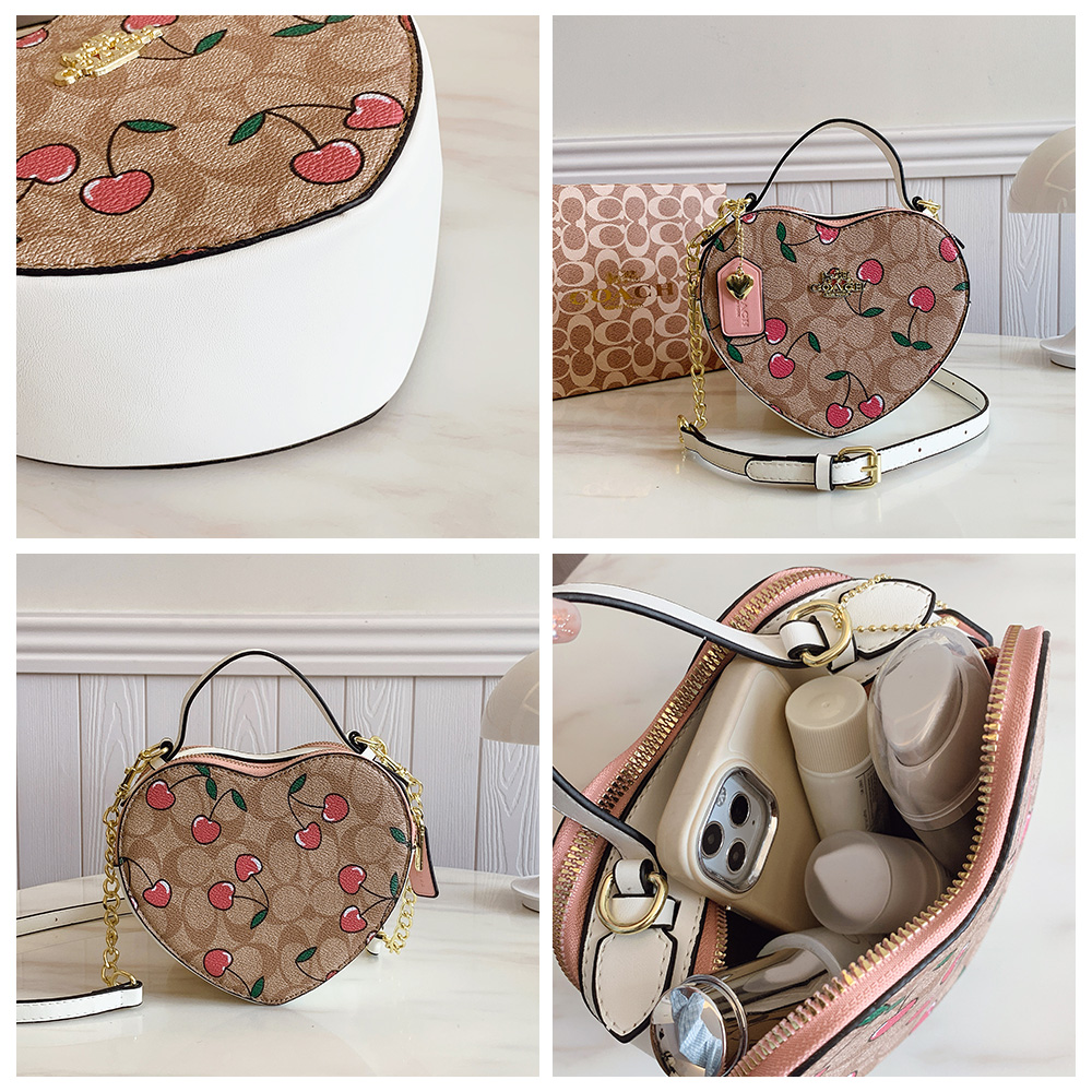 Coach Heart shaped bag 8A version