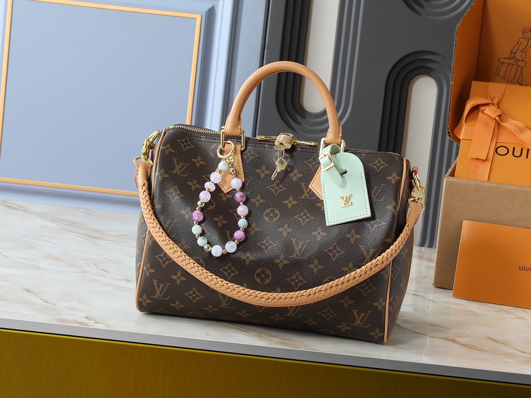 LV Speedy Soft 30 Boho Classic Monogram bag