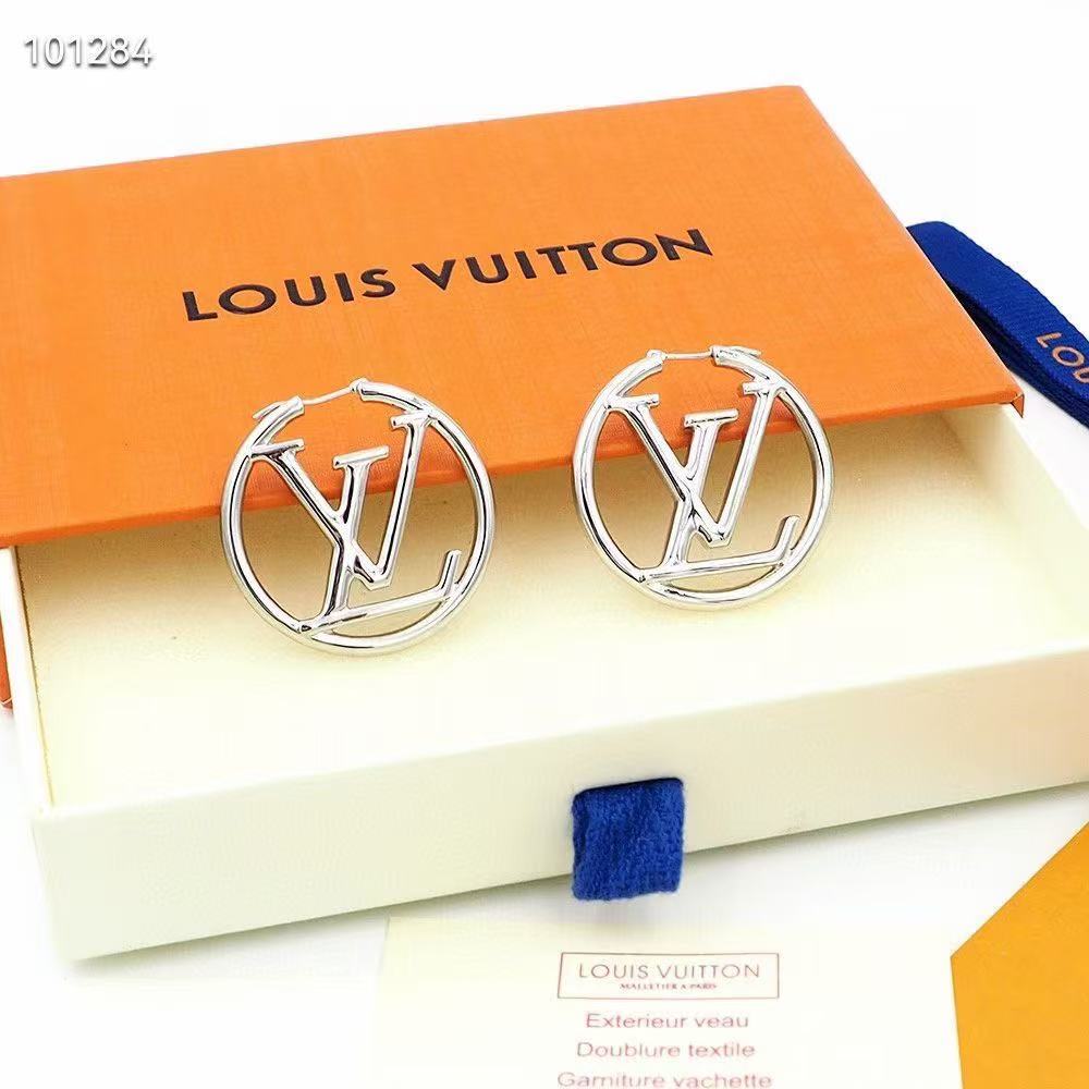 LV Letter Earrings